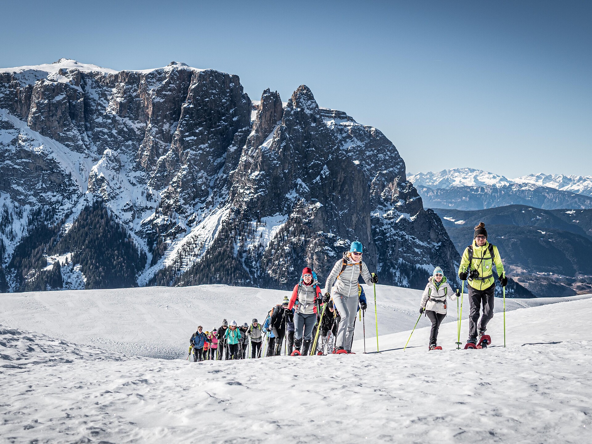 Schneeschuhwanderung auf der Seiser Alm - Dolomitenregion Seiser Alm - #1 - suedtirol.info
