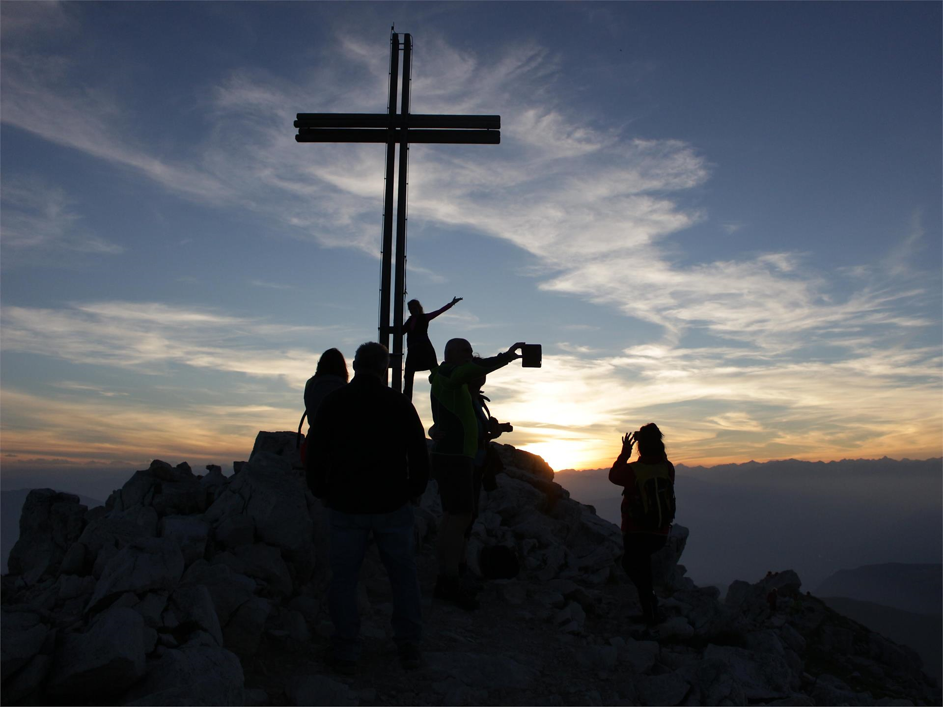 Escursione al tramonto Corno bianco Nova Ponente 2 suedtirol.info