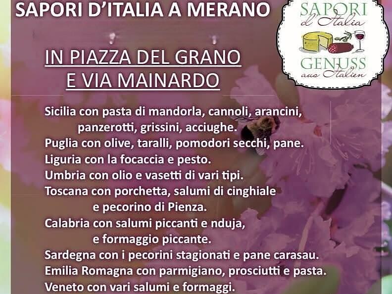 Sapori d'Italia - Meran und Umgebung - #1 - suedtirol.info