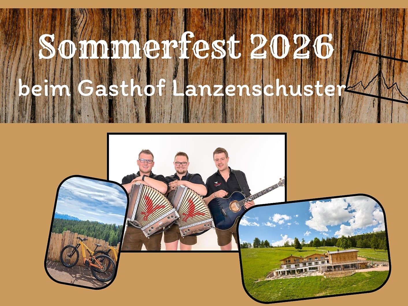 Summer Festival 2026 at Gasthof Lanzenschuster - Bolzano/Bozen and environs - #1 - suedtirol.info