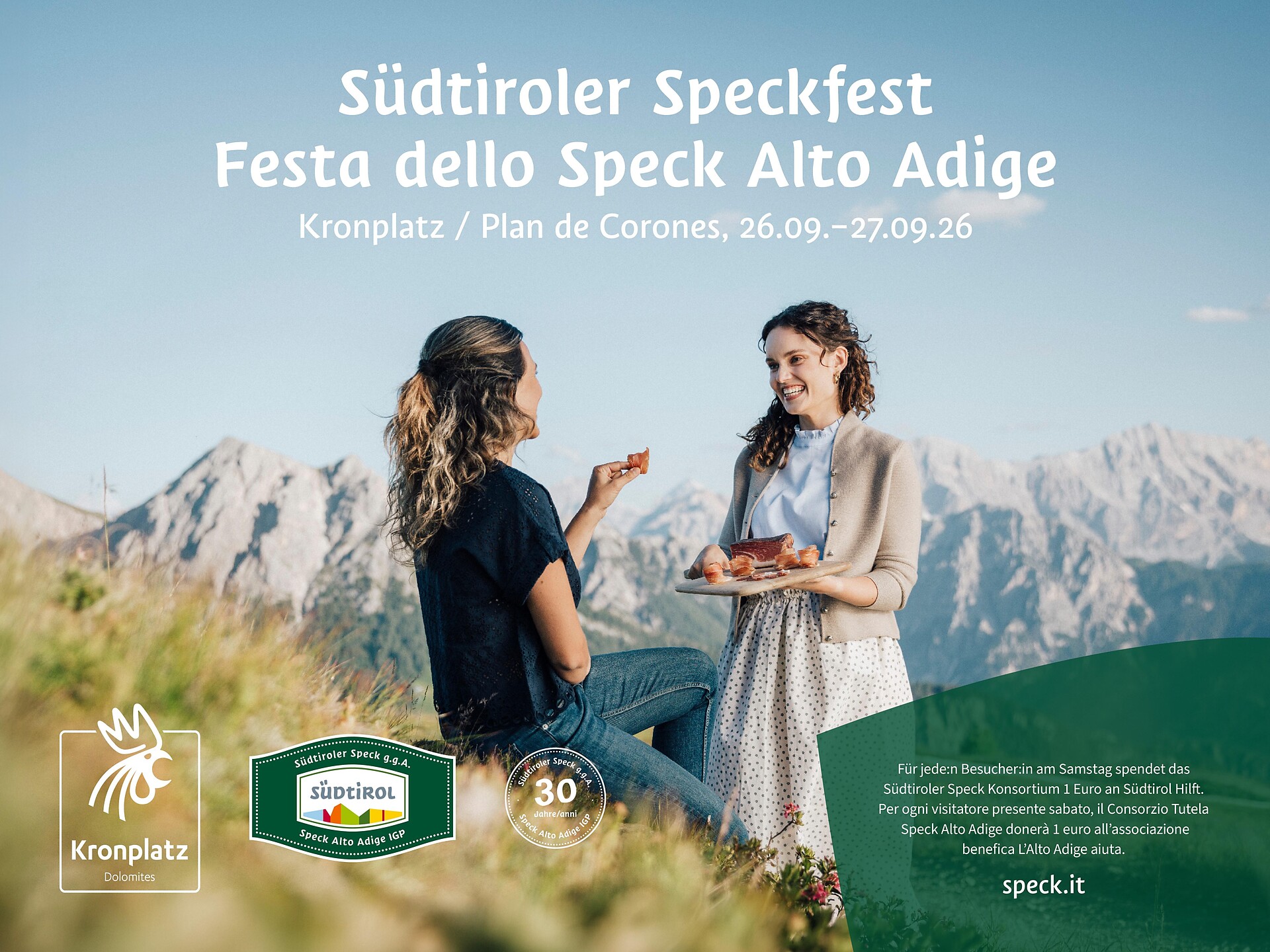 Südtiroler Speckfest - Dolomitenregion Kronplatz - #1 - suedtirol.info