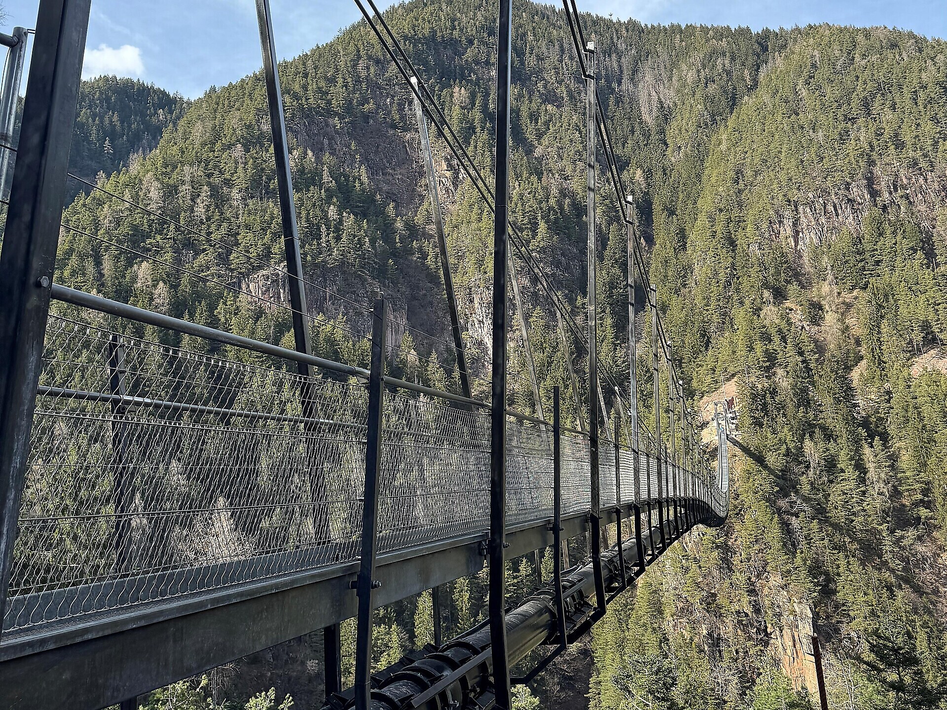 Navetta al ponte sospeso Marterloch - Bolzano e dintorni - #1 - suedtirol.info