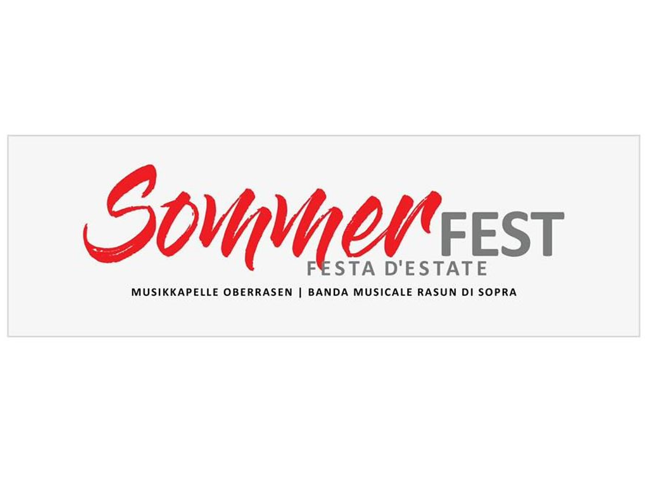 Summer festival of the music band Oberrasen Rasen-Antholz/Rasun Anterselva 1 suedtirol.info