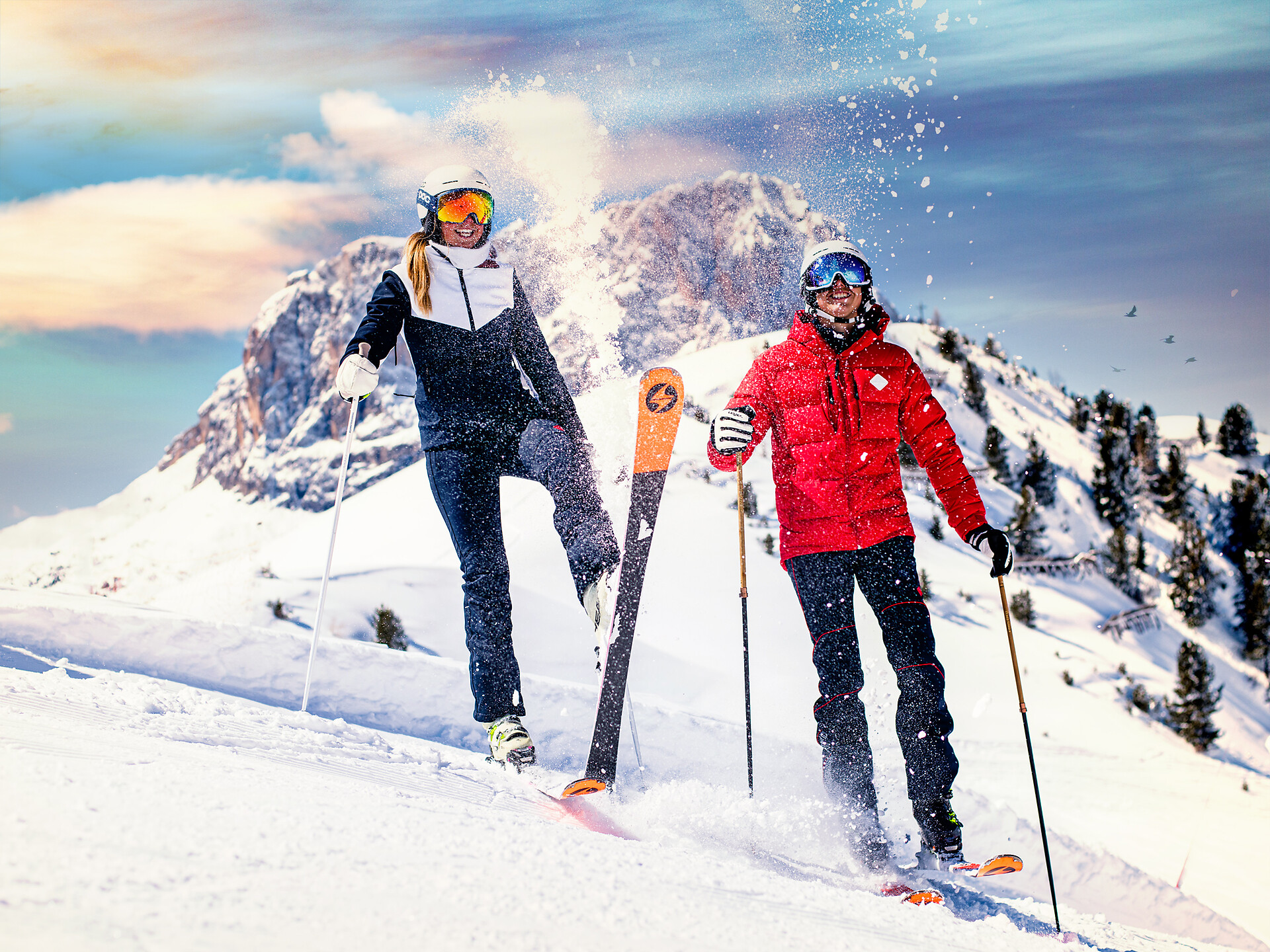 Sunrise Dantercepies - Colazione e divertimento mattutino sugli sci - Regione dolomitica Val Gardena - #1 - suedtirol.info