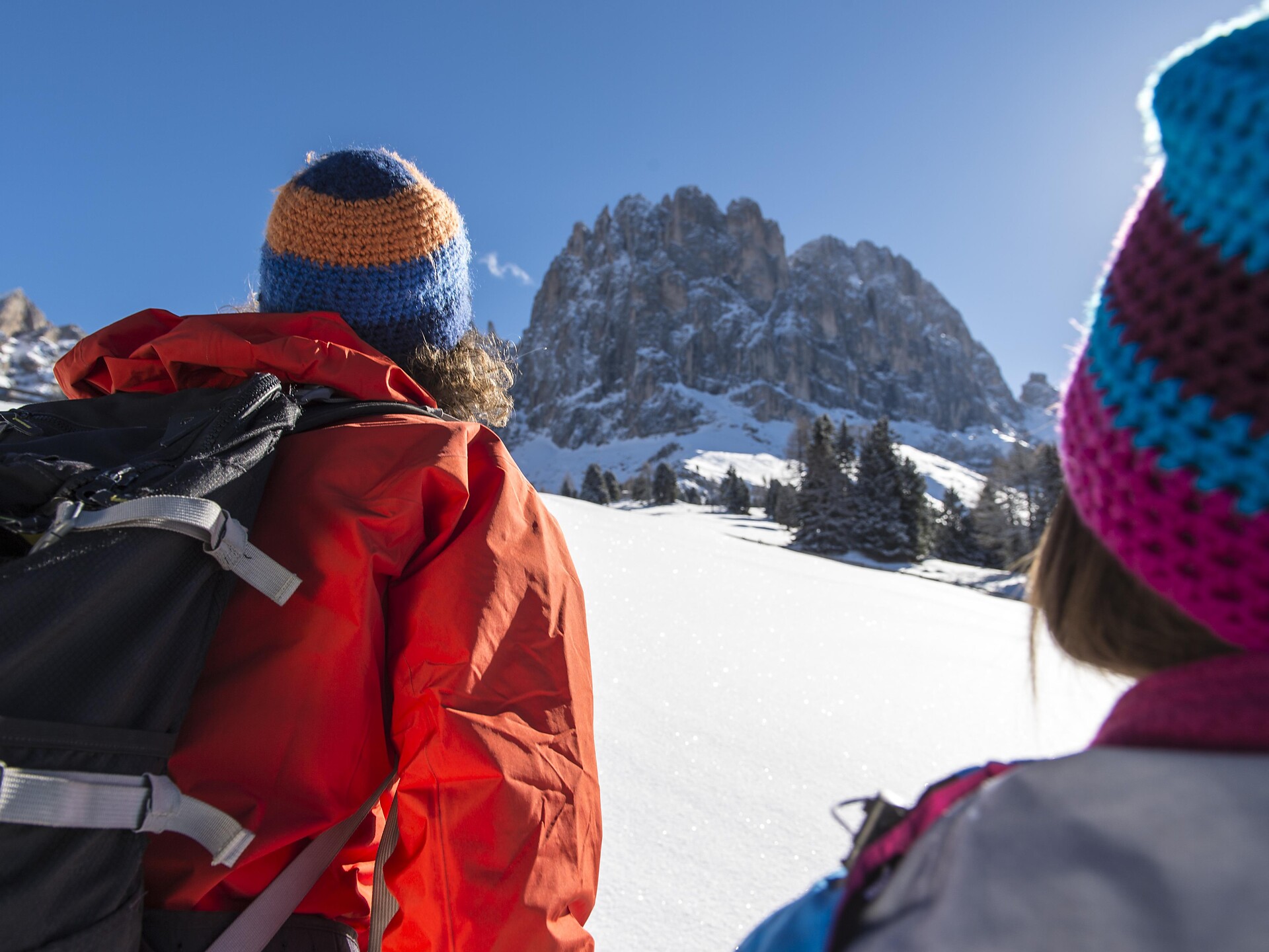 Schneeschuhwanderung unterm Rosengarten - Dolomitenregion Seiser Alm - #3 - suedtirol.info