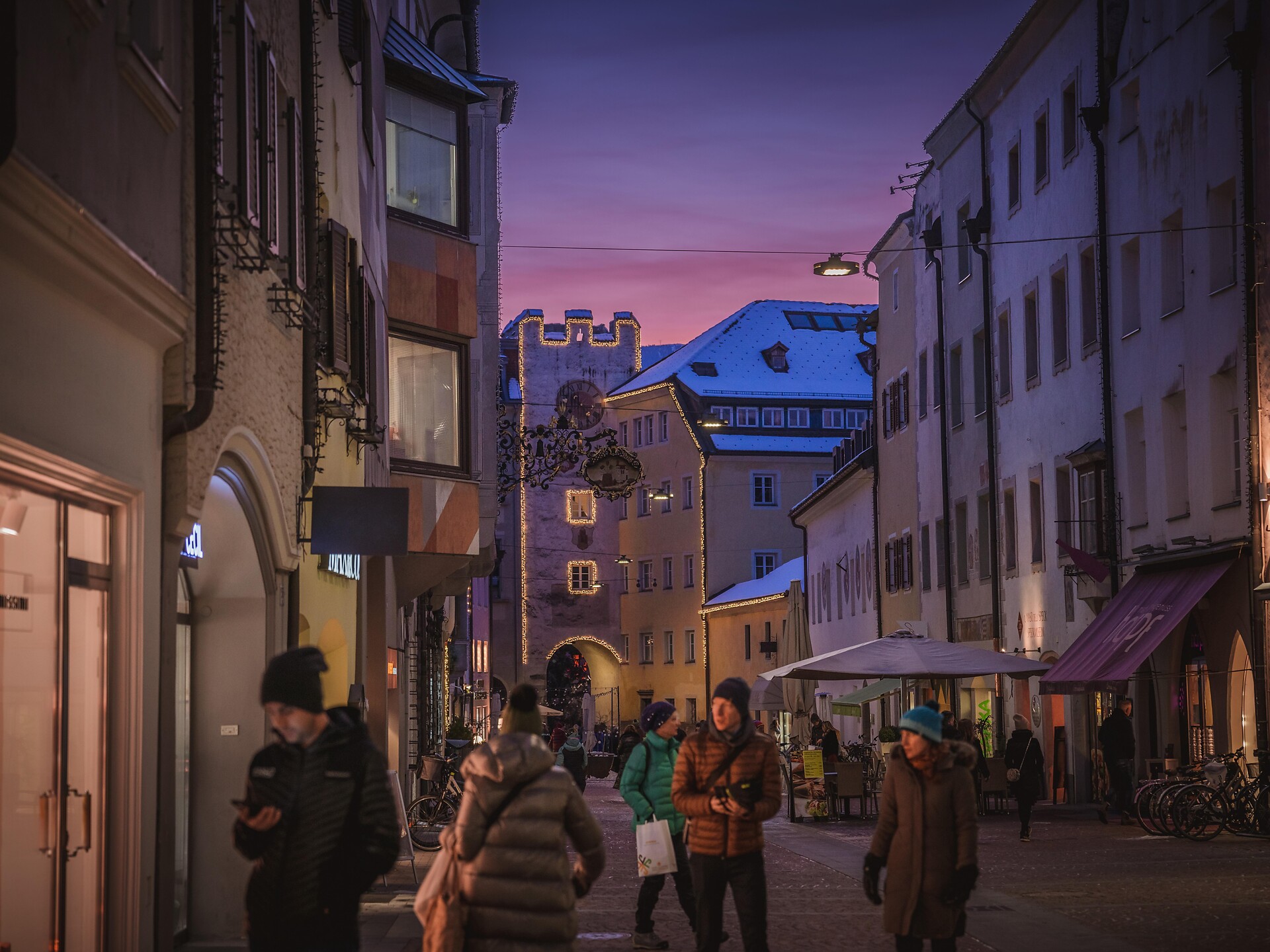 Guided tour Bruneck in winter in german language - Dolomites Region Kronplatz/Plan de Corones - #1 - suedtirol.info