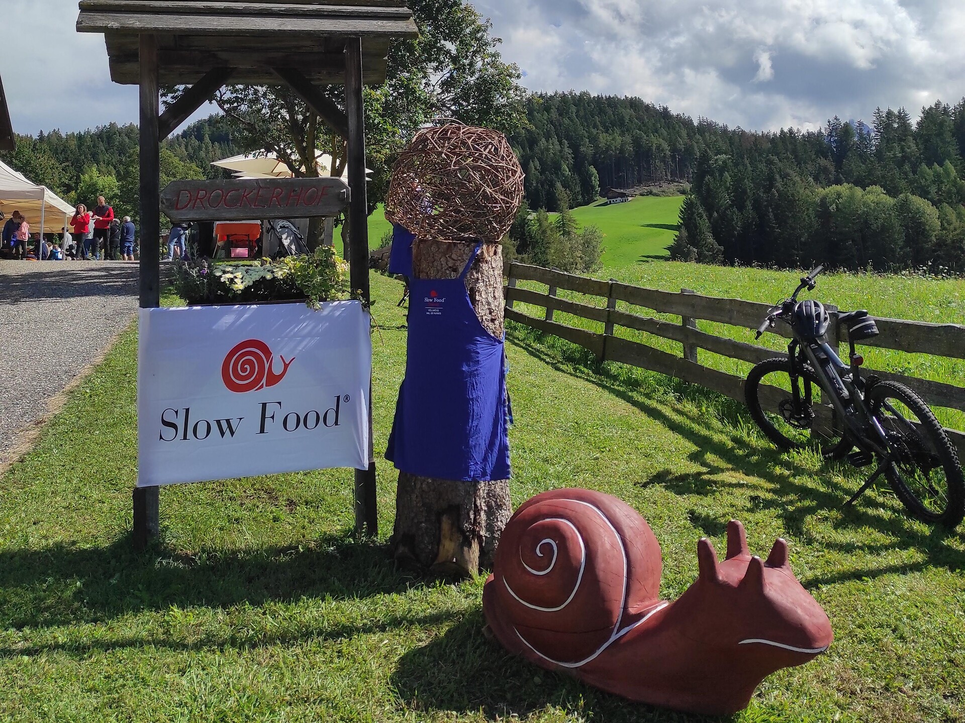 Slow Food Travel Farm Festival at the courtyard Drockerhof Villnöss/Funes 1 suedtirol.info