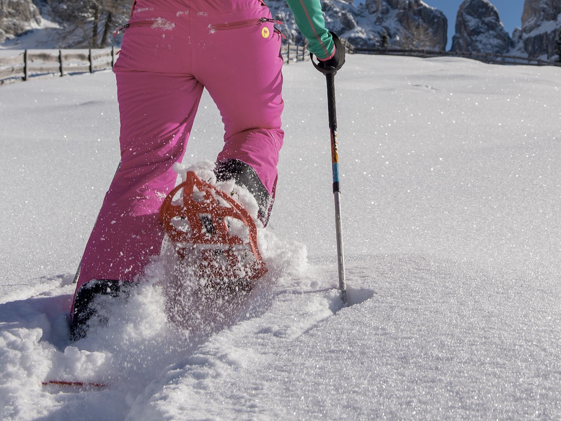 Snowshoe Hike through the Nigra Forest - Dolomites Region Seiser Alm - #2 - suedtirol.info