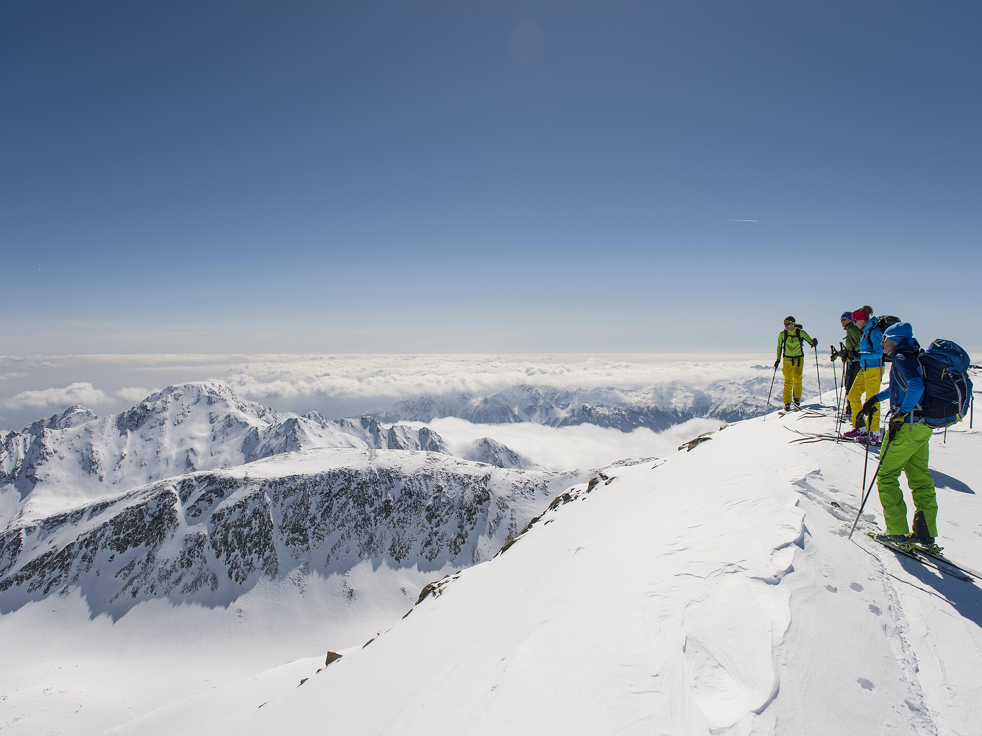 Scialpinismo: escursione sul ghiacciaio della Val Senales - Val Venosta - #3 - suedtirol.info