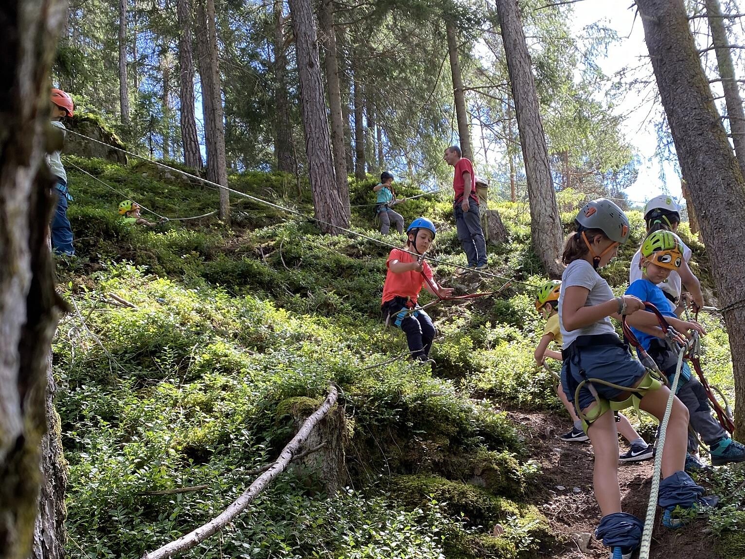 Corso d'arrampicata e zipline per bambini - Regione dolomitica Plan de Corones - #1 - suedtirol.info