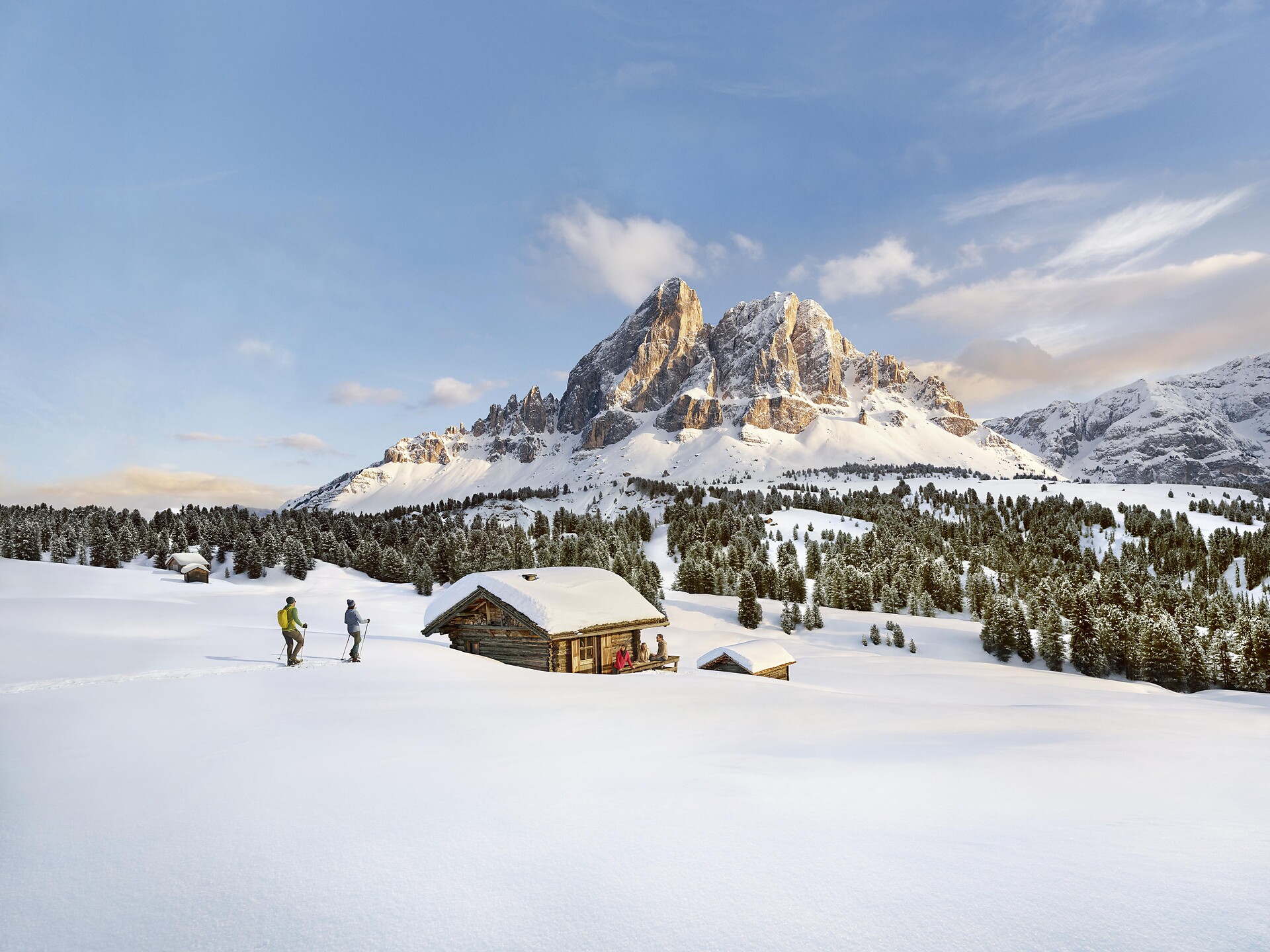 Guided snowshoe hike - Halsl - Dolomites Region Villnösstal - #1 - suedtirol.info