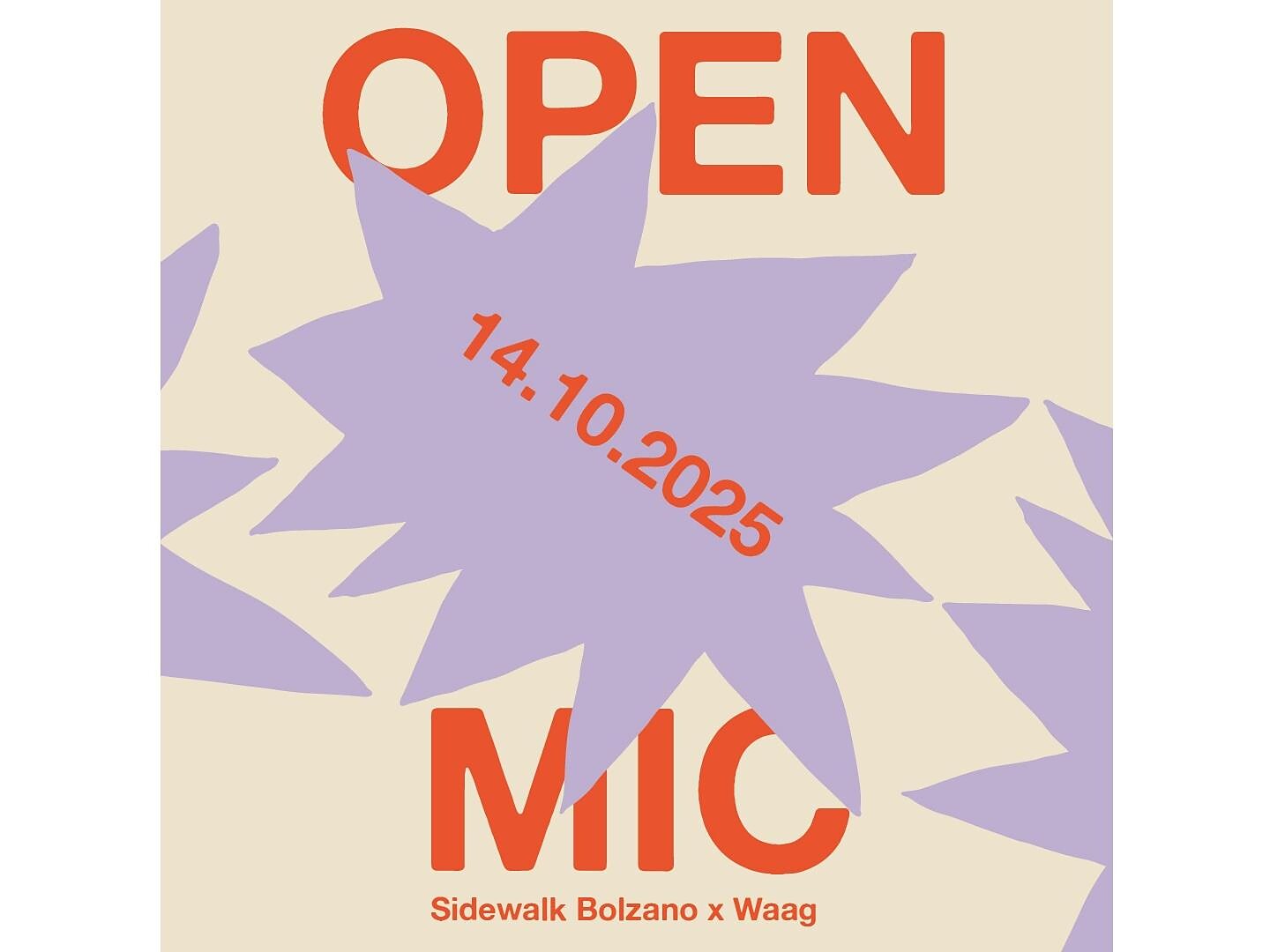 SIDEWALK - Open Mic - Bolzano/Bozen and environs - #1 - suedtirol.info