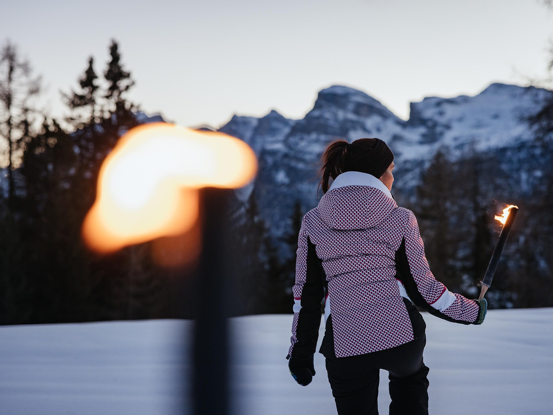 Evening torchlight walk - Dolomites Region Alta Badia - #1 - suedtirol.info
