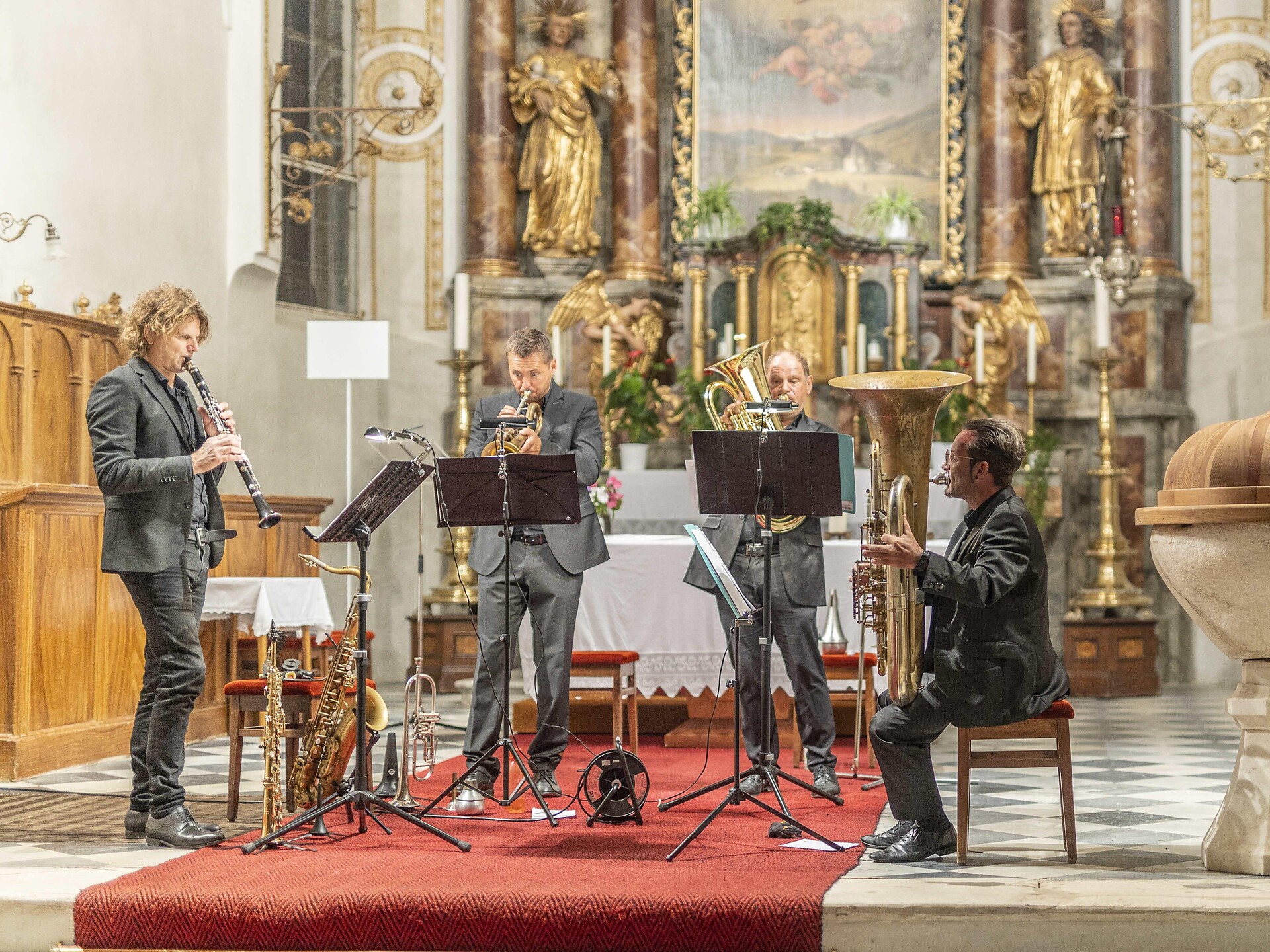 Concert at the Wolfsthurn Castle with the music group Joe Smith Brass n' Sax - Sterzing/Vipiteno and environs - #1 - suedtirol.info