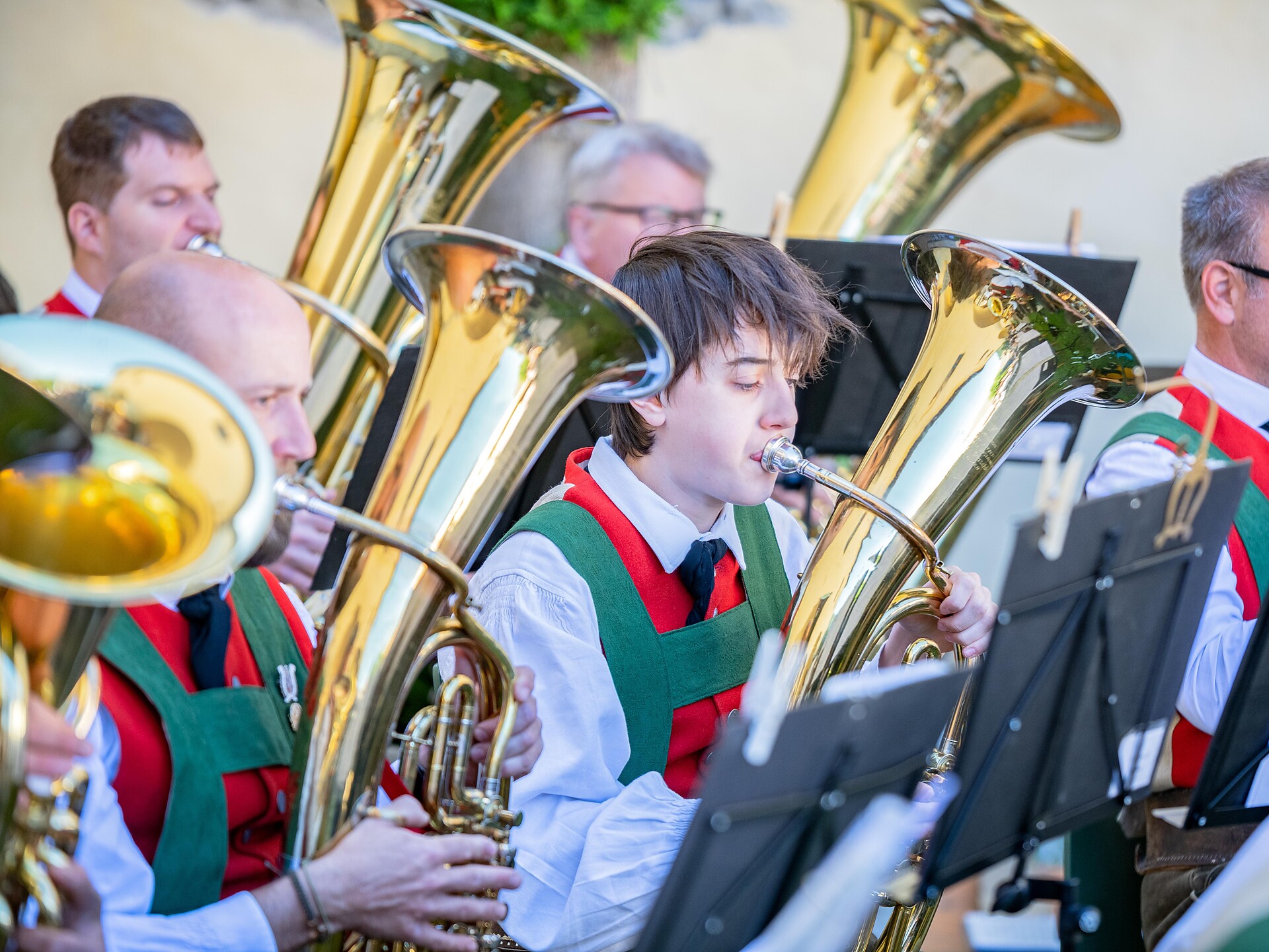 Summer concert - marching Band of Stilves - Sterzing/Vipiteno and environs - #1 - suedtirol.info