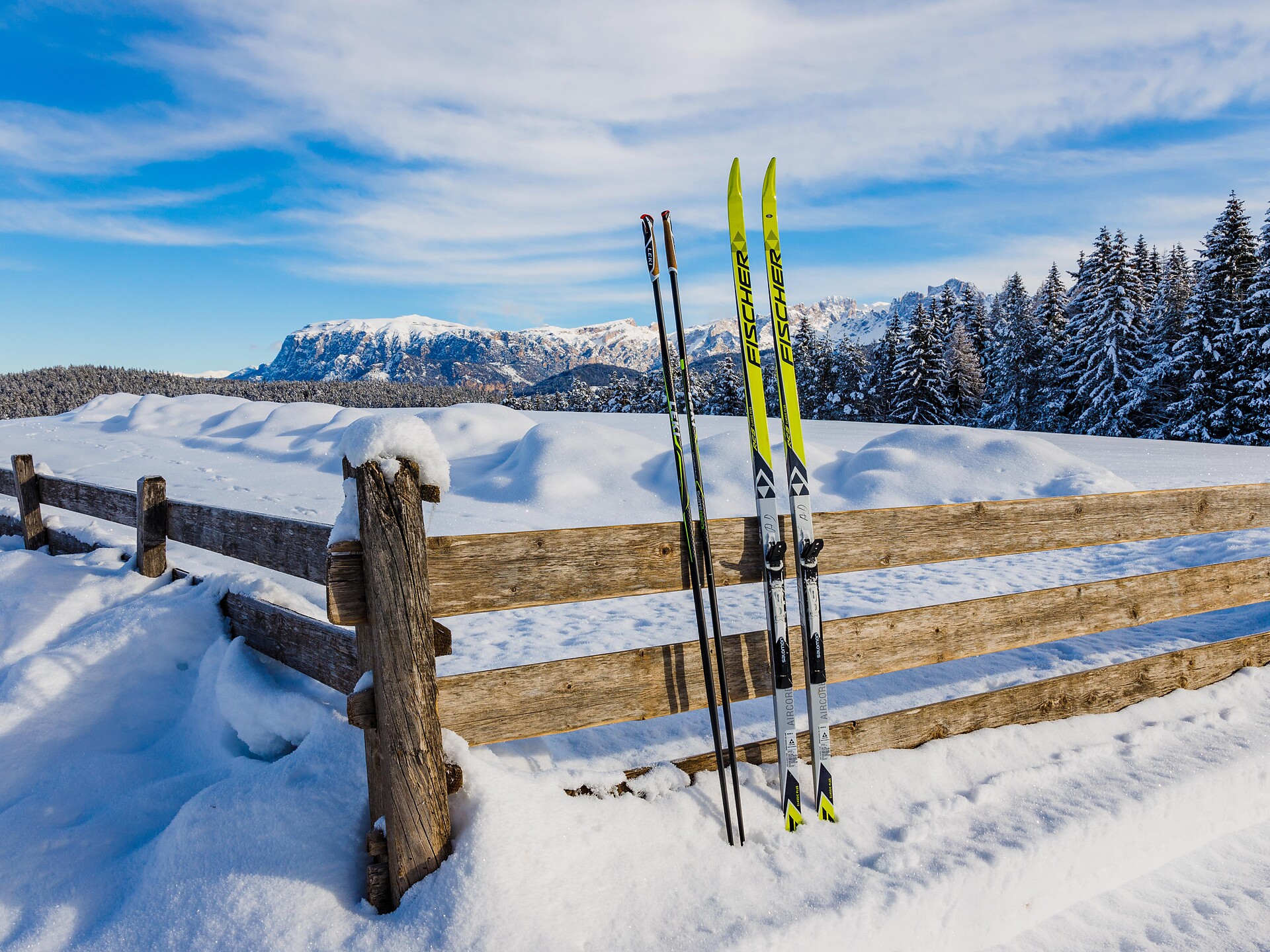 Schnupperkurs Langlaufen - Dolomitenregion Eggental - #1 - suedtirol.info