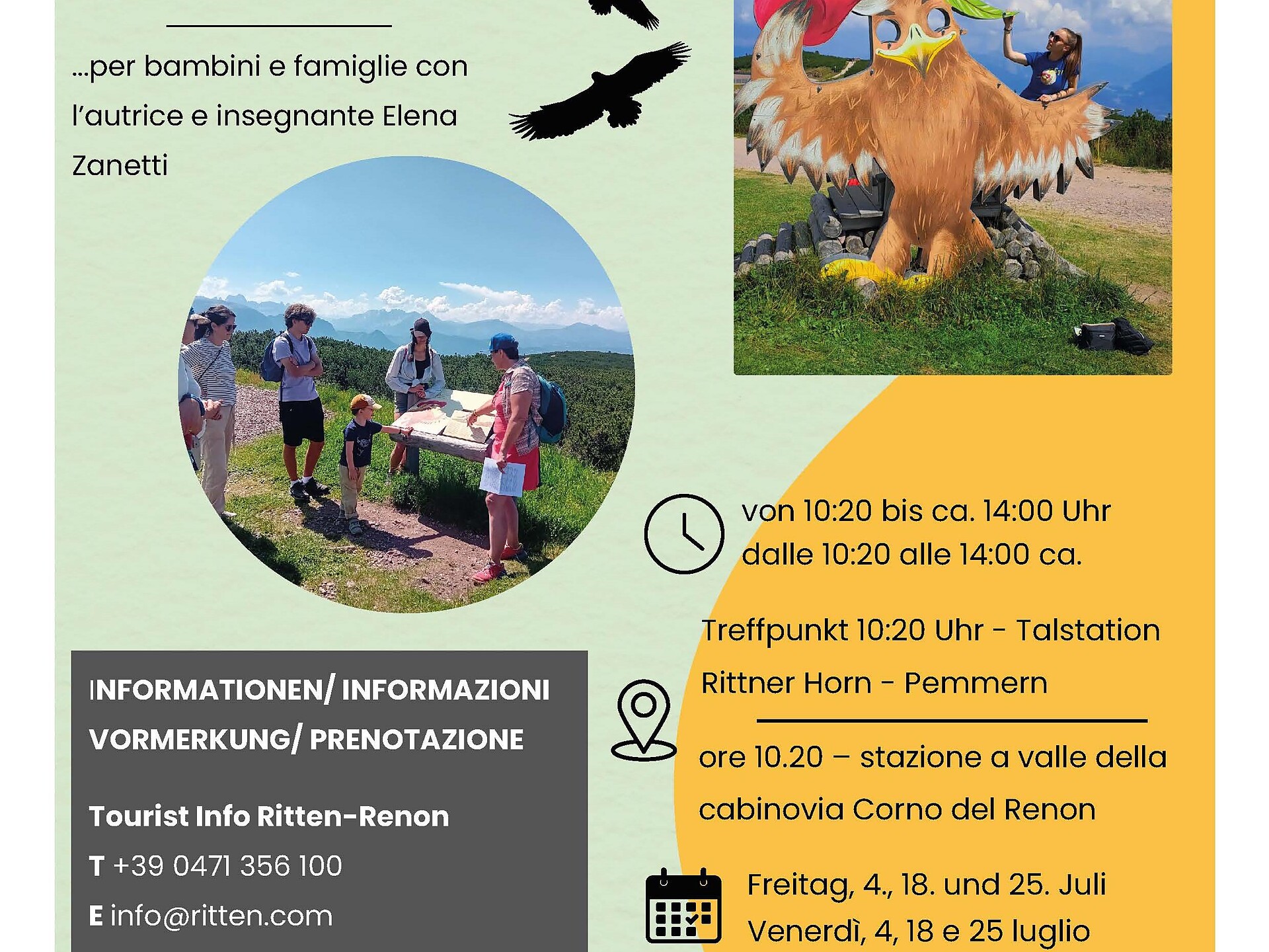 Legendary adventure hike, Toni the eagle's adventure - Bolzano/Bozen and environs - #3 - suedtirol.info