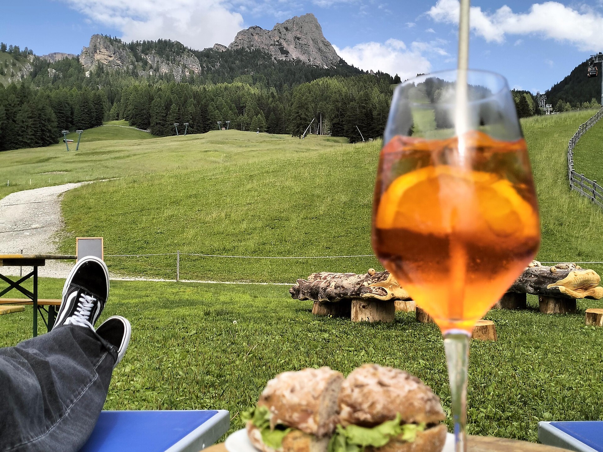 Sunset Aperitif - Dolomites Region Val Gardena - #2 - suedtirol.info