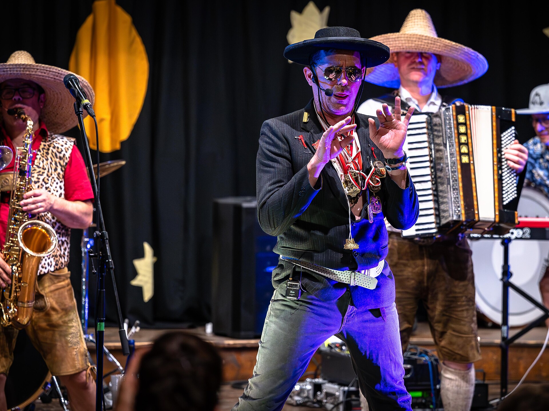 Showtime mit der Vollmondband Karneid 2 suedtirol.info