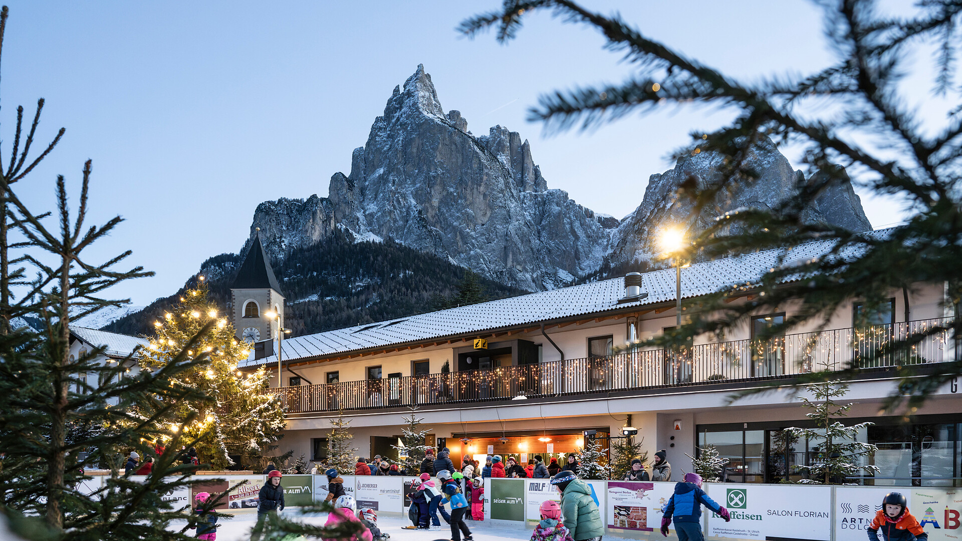 Seis ON ICE - Konzert mit "Schlernsaxess" - Dolomitenregion Seiser Alm - #1 - suedtirol.info