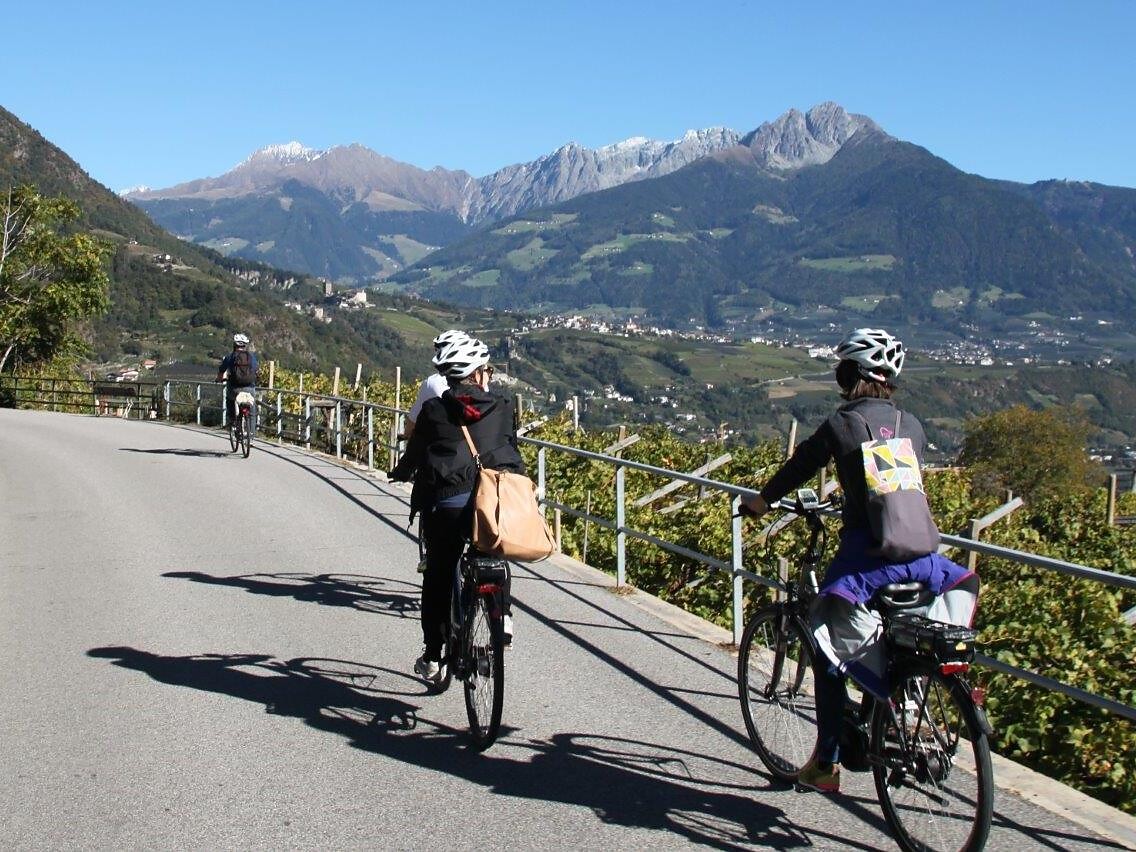 Sissi Tours: Gourmet tour on the E-bike to Passiria Valley Meran/Merano 1 suedtirol.info