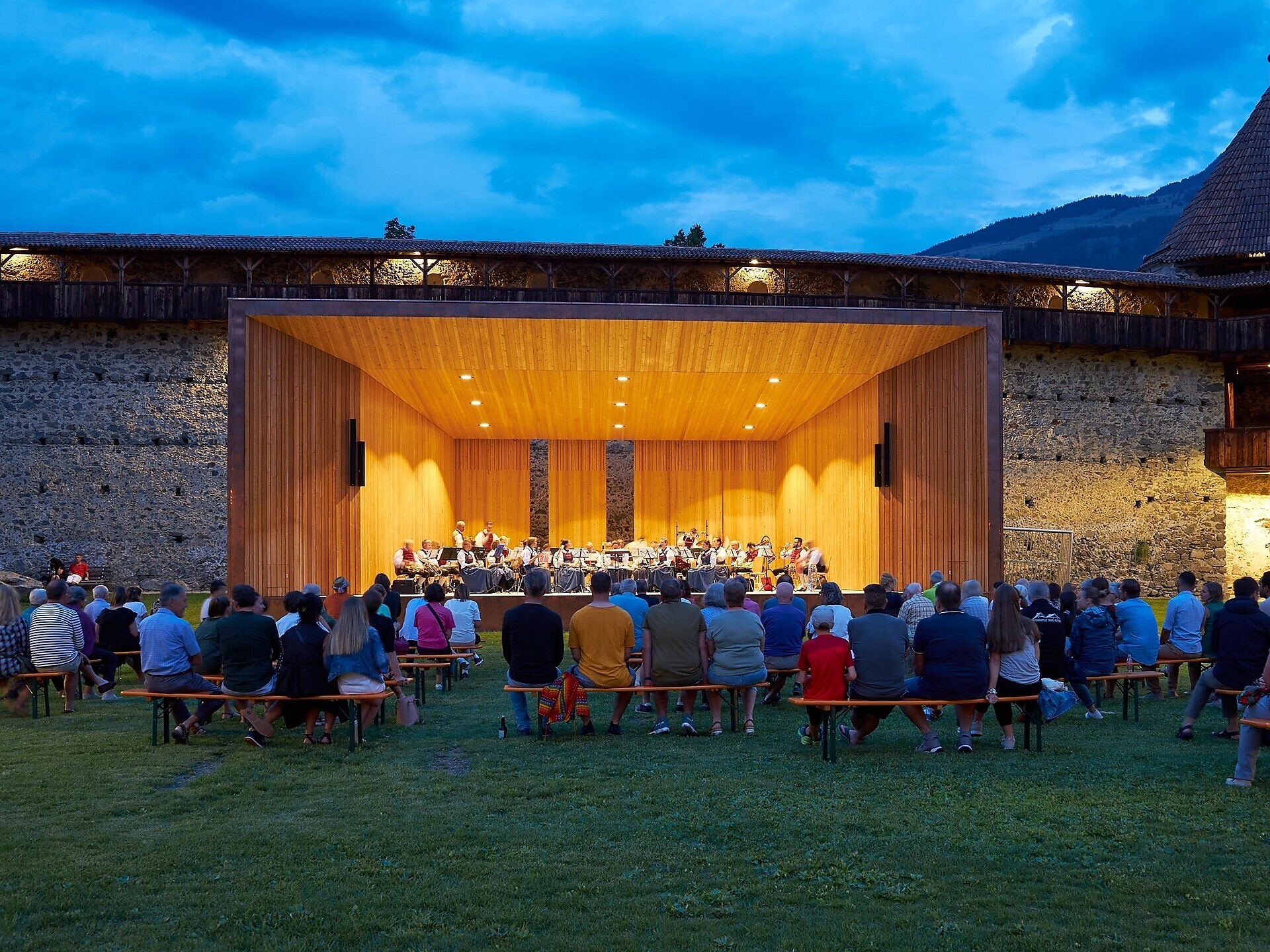 Summer concert of the Glurns town band - Vinschgau/Val Venosta - #1 - suedtirol.info