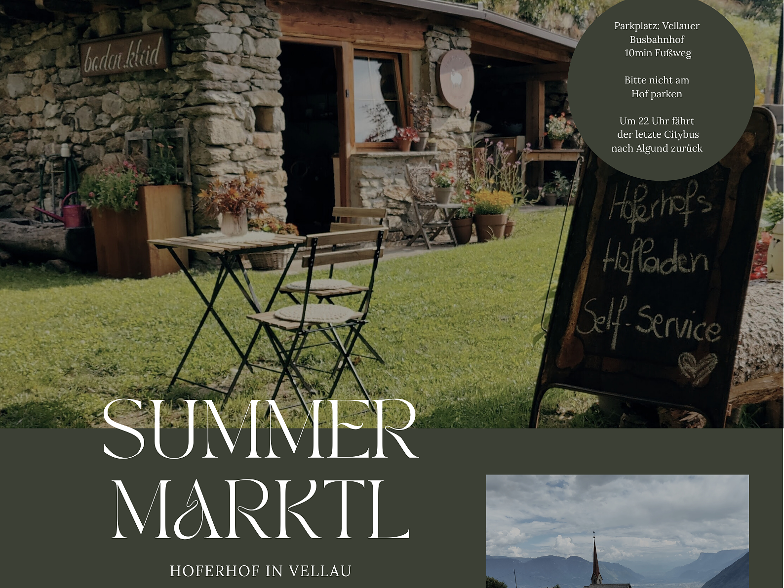 Summer Marktl am Hoferhof - Meran und Umgebung - #1 - suedtirol.info