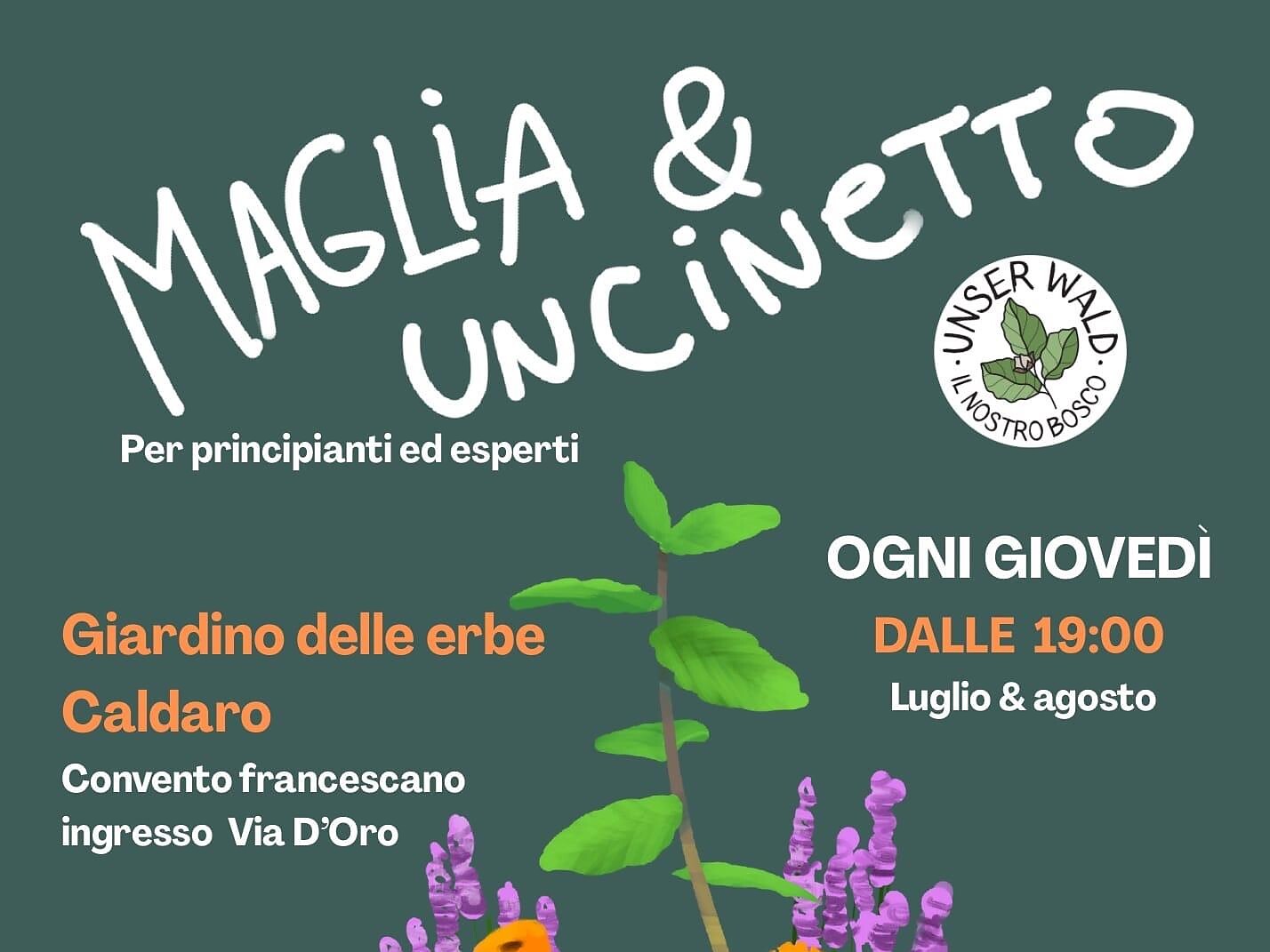 Strick und Häkeltreff im Kräutergarten - Südtiroler Weinstraße - #2 - suedtirol.info