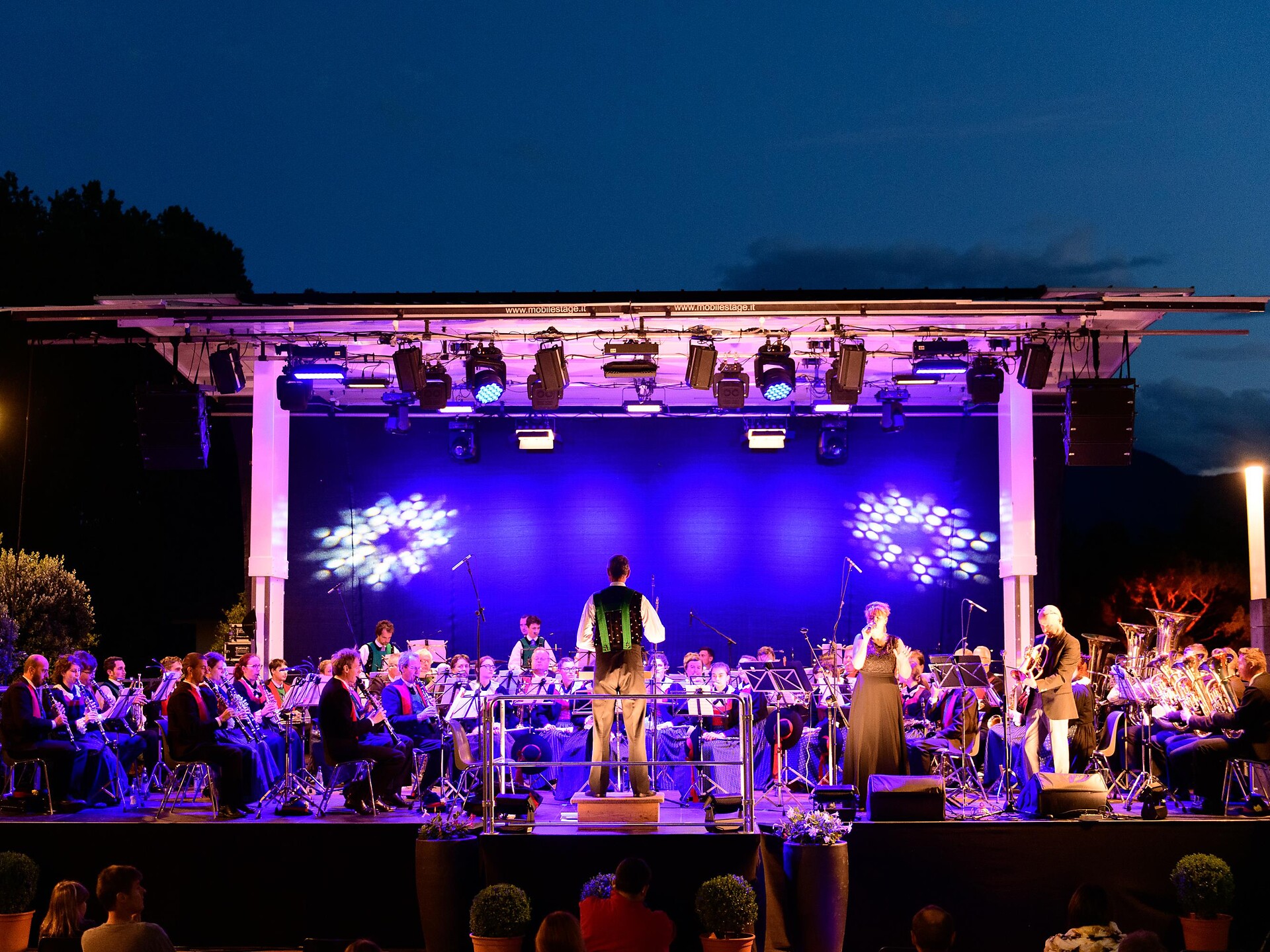 Concerto estivo serale della Banda Musicale di Maia Bassa - Merano e dintorni - #3 - suedtirol.info
