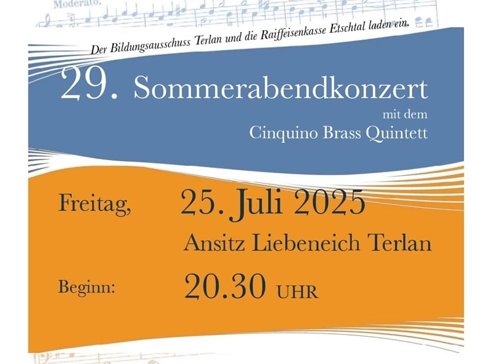 Summer evening concert in Terlano - Alto Adige Wine Road - #1 - suedtirol.info