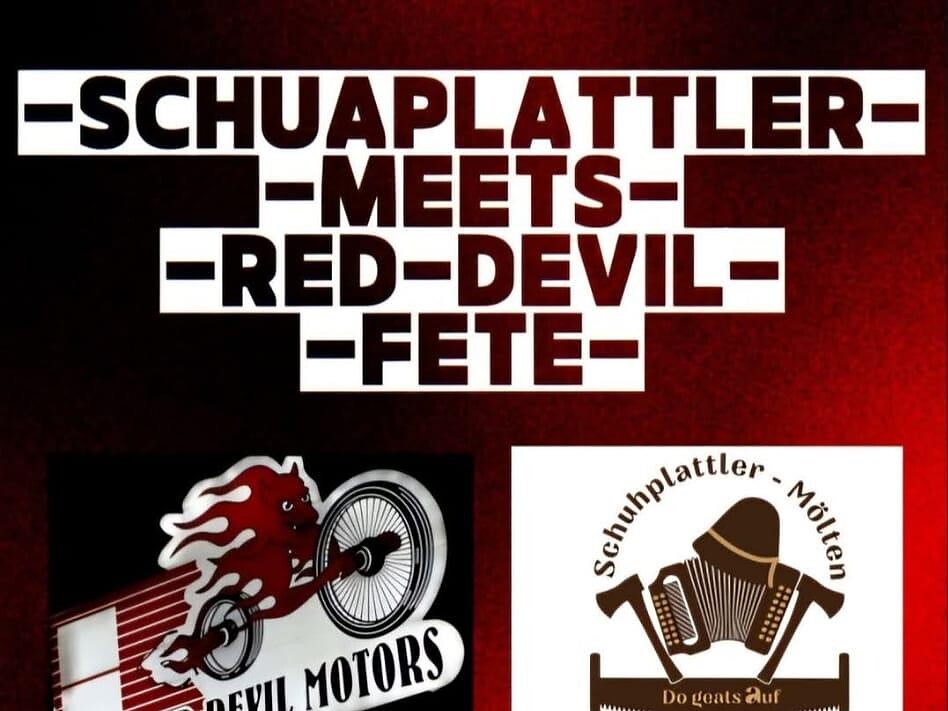 Schuaplattler MEETS RED DEVIL FETE Mölten 1 suedtirol.info