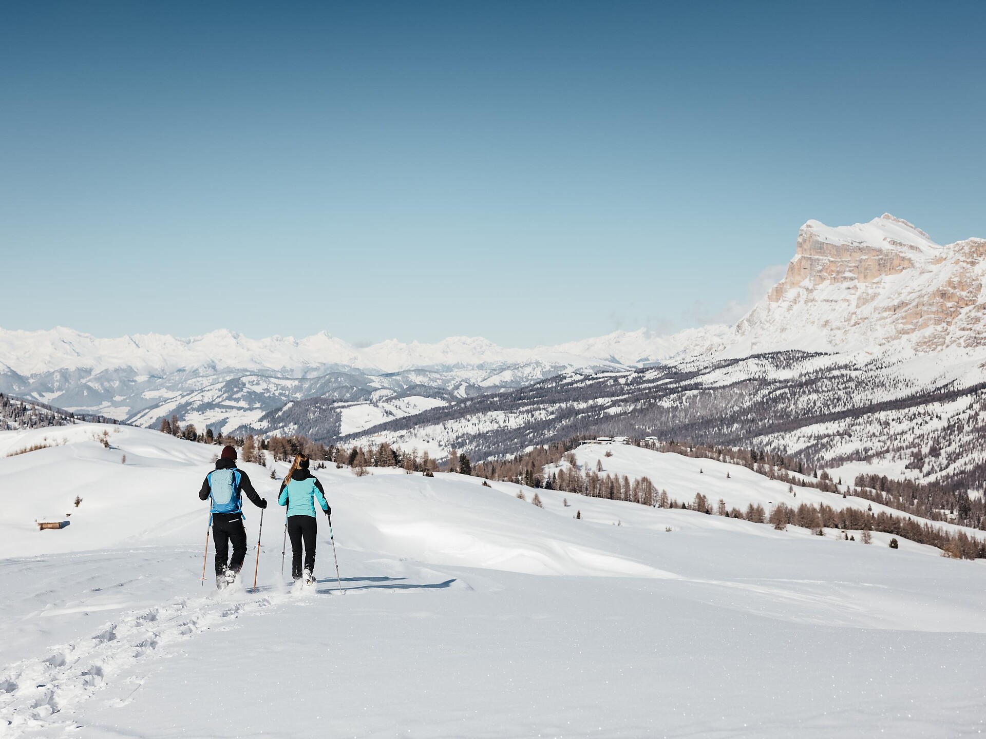 Ciaspolata verso i prati dello Störes - Regione dolomitica Alta Badia - #1 - suedtirol.info