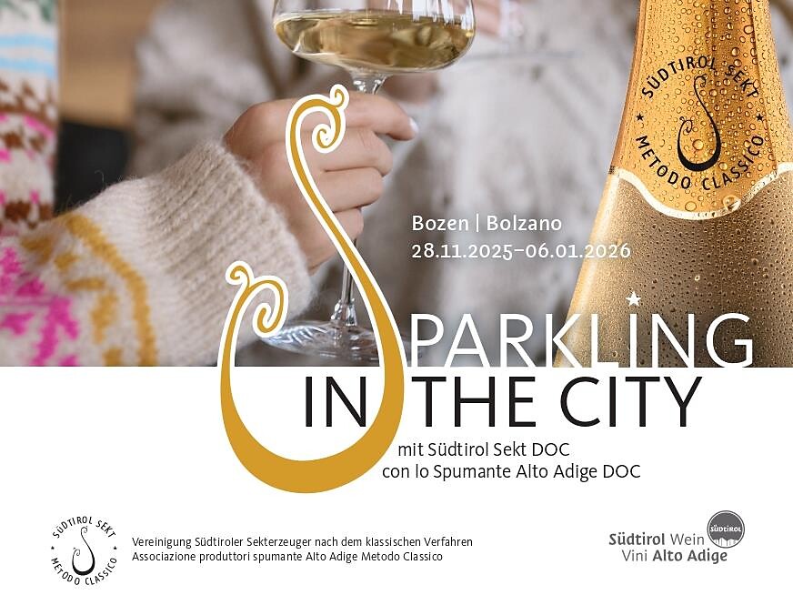 Sparkling in the city - Visita guidata con degusatzione - Bolzano e dintorni - #1 - suedtirol.info