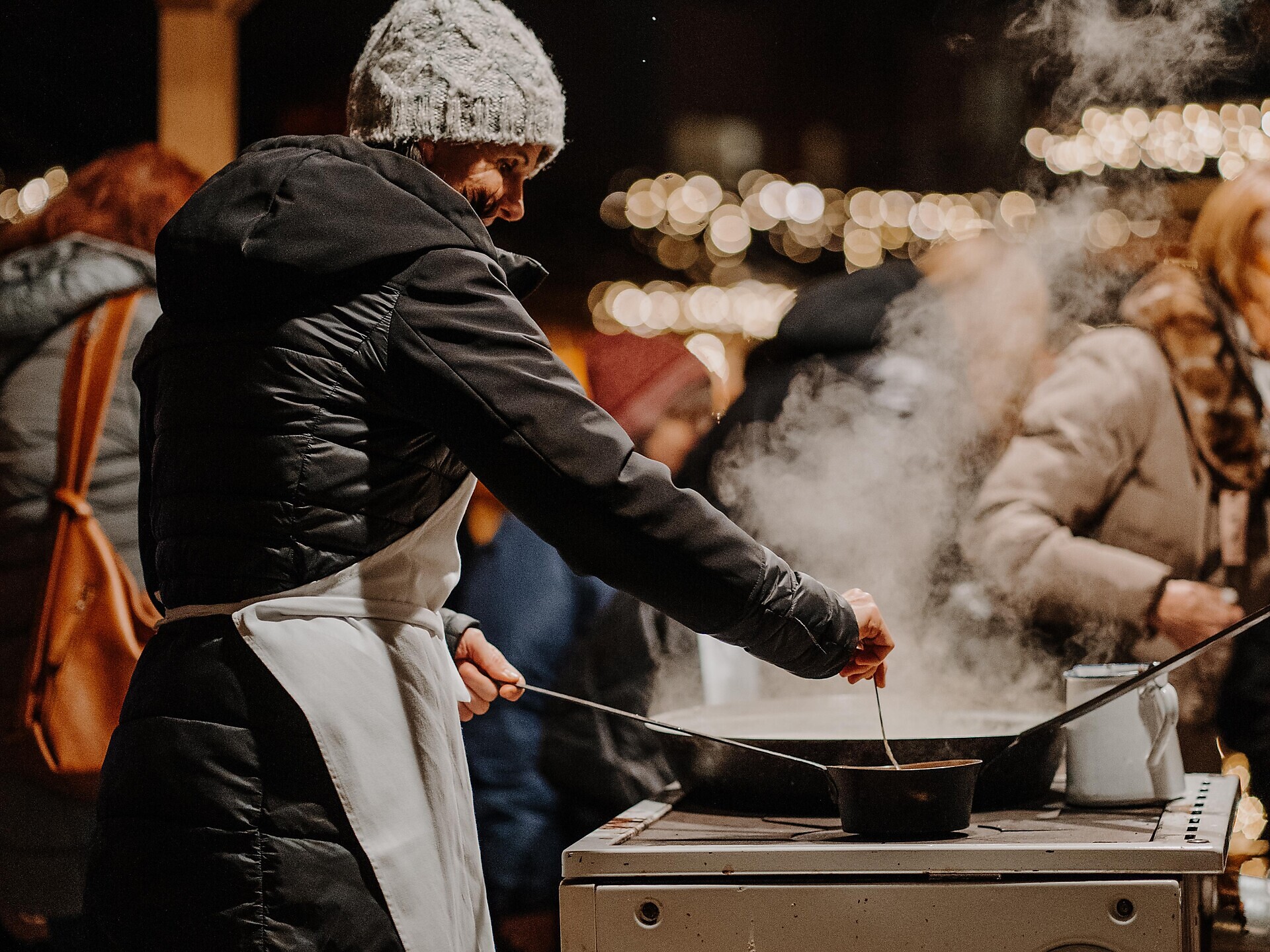 Showcooking al mercatino di Natale a Lagundo - Merano e dintorni - #1 - suedtirol.info
