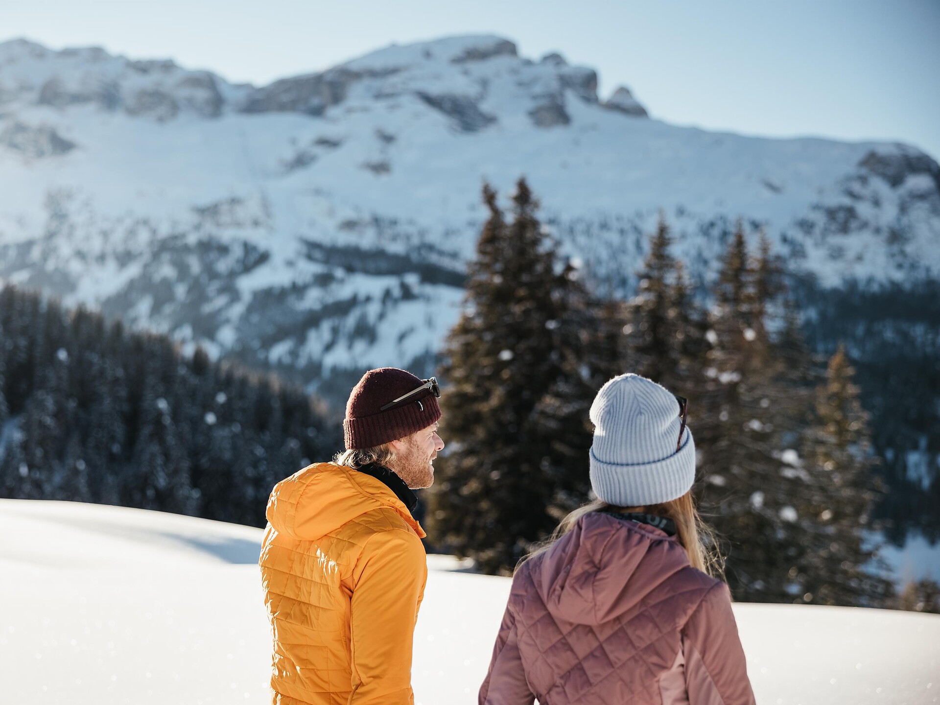 Ciaspolata nel bosco di Valparola - Regione dolomitica Alta Badia - #1 - suedtirol.info