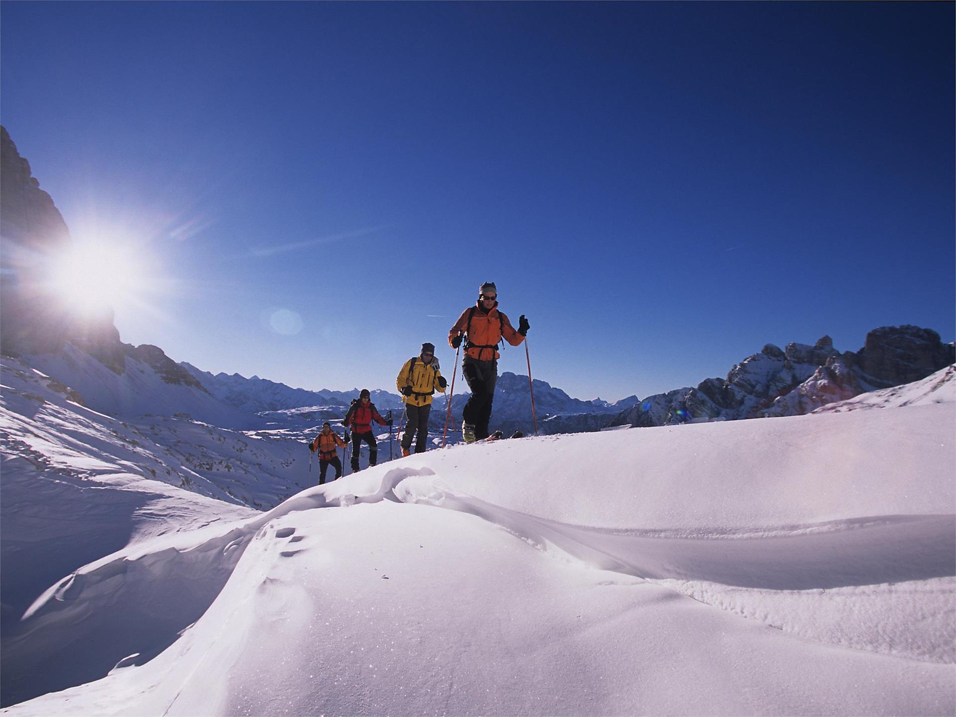 Sci alpinismo nelle Dolomiti con la guida alpina Strobl Luis - Regione dolomitica 3 Cime - #1 - suedtirol.info