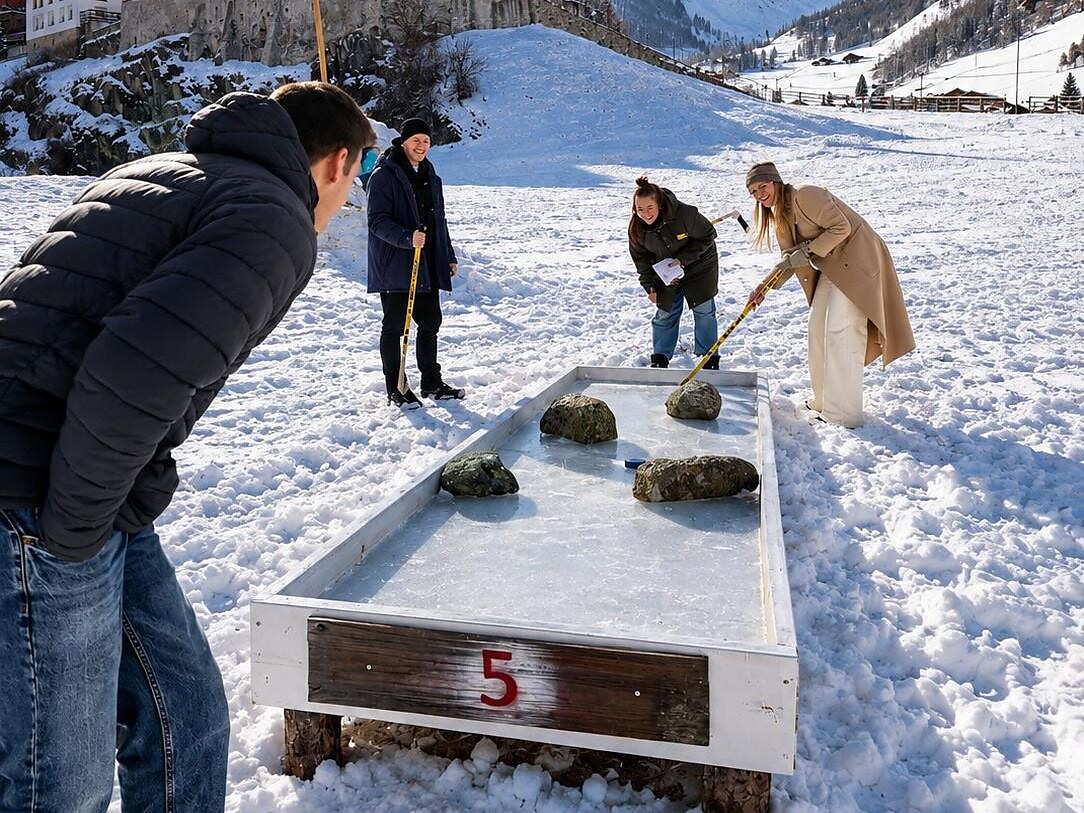 The Minigolf on Ice Experience - Vinschgau - #1 - suedtirol.info