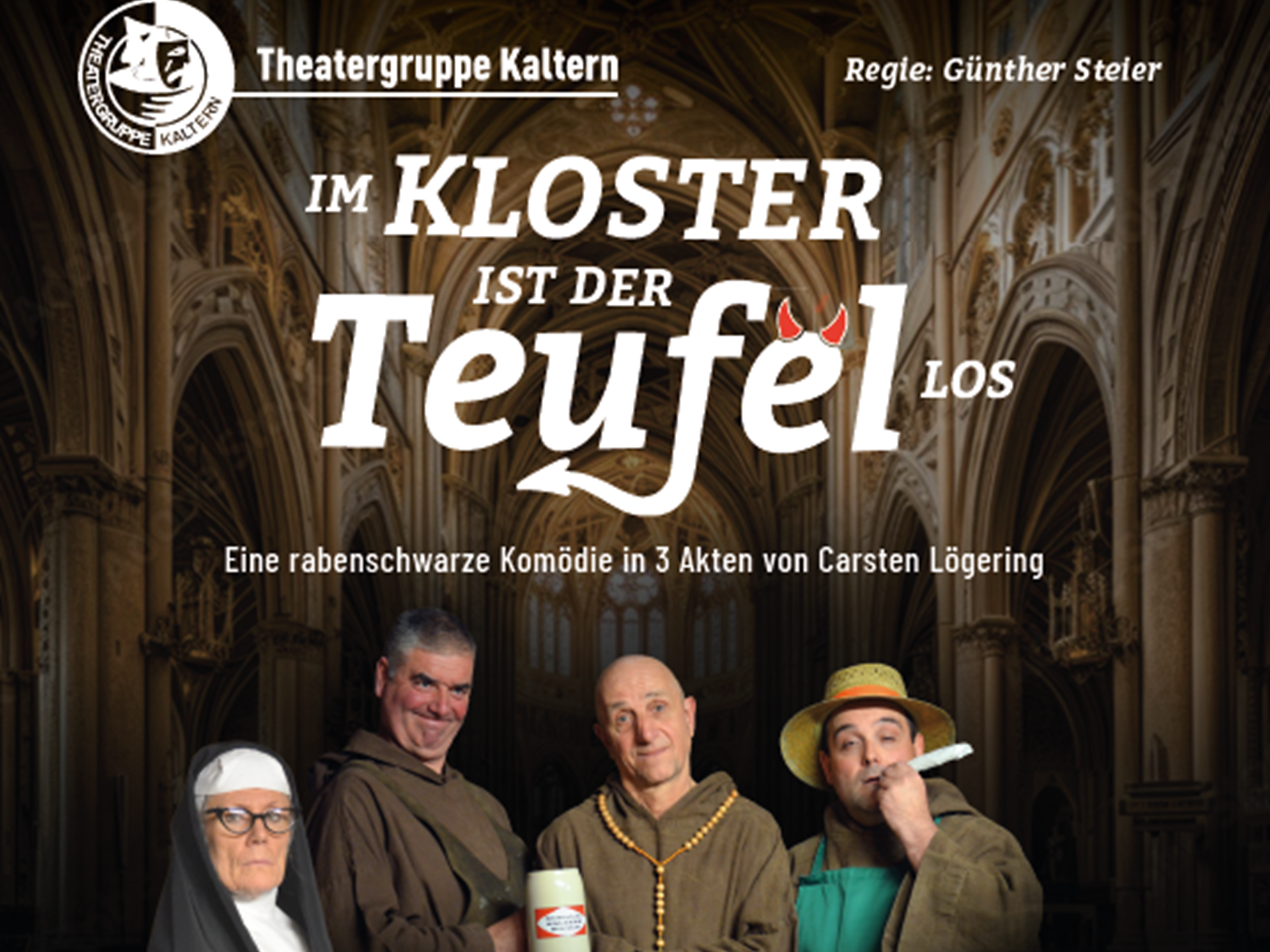 Theatergruppe Kaltern "Im Kloster ist der Teufel los" - Südtiroler Weinstraße - #1 - suedtirol.info
