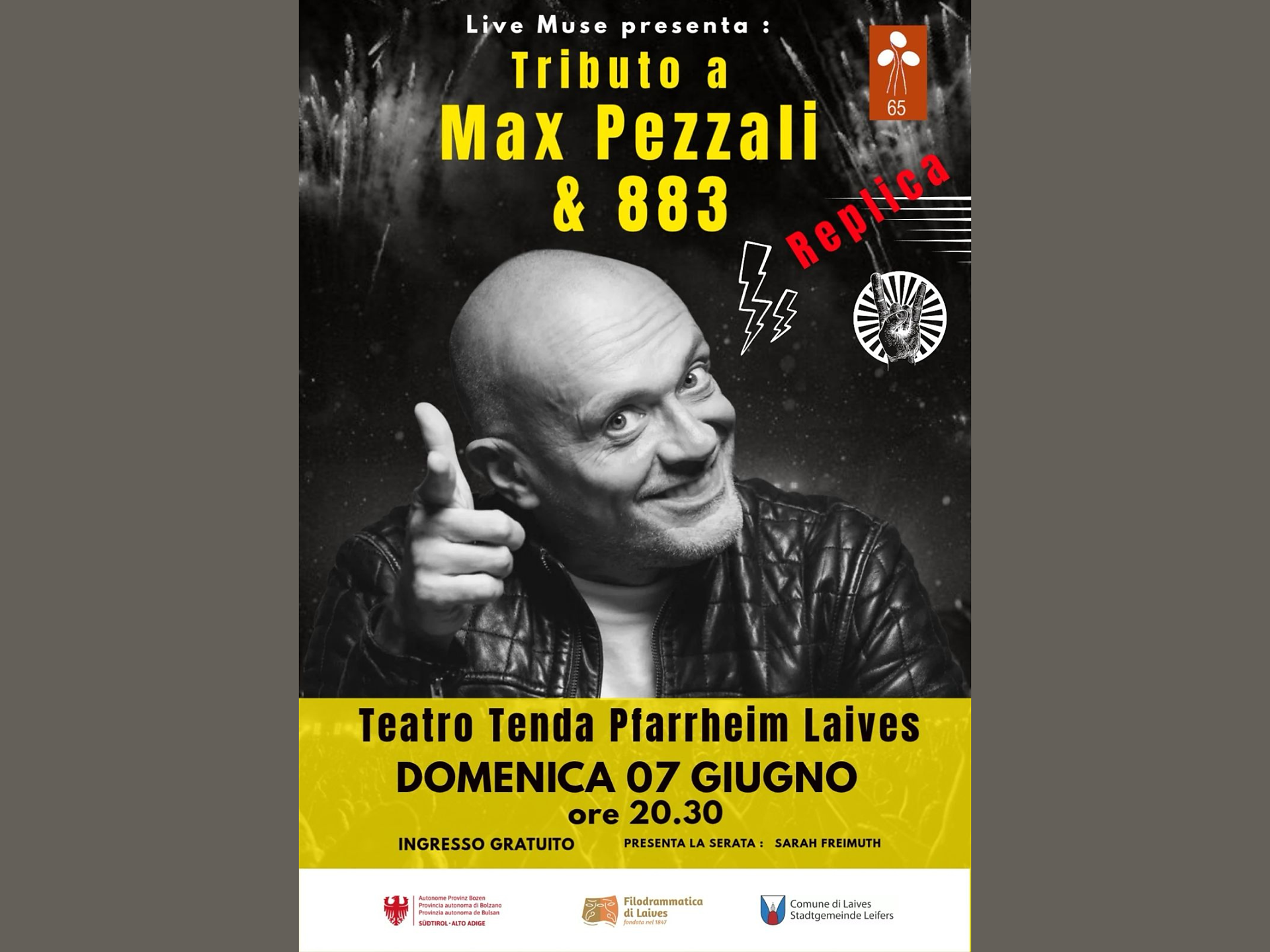 Tributo a Max Pezzali e agli 883 - Bolzano/Bozen and environs - #1 - suedtirol.info