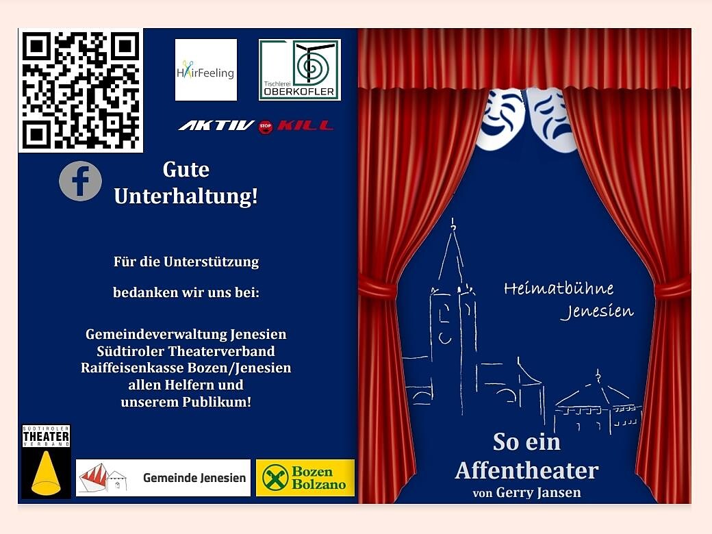 Theateraufführung der Heimatbühne Jenesien - Bozen und Umgebung - #1 - suedtirol.info