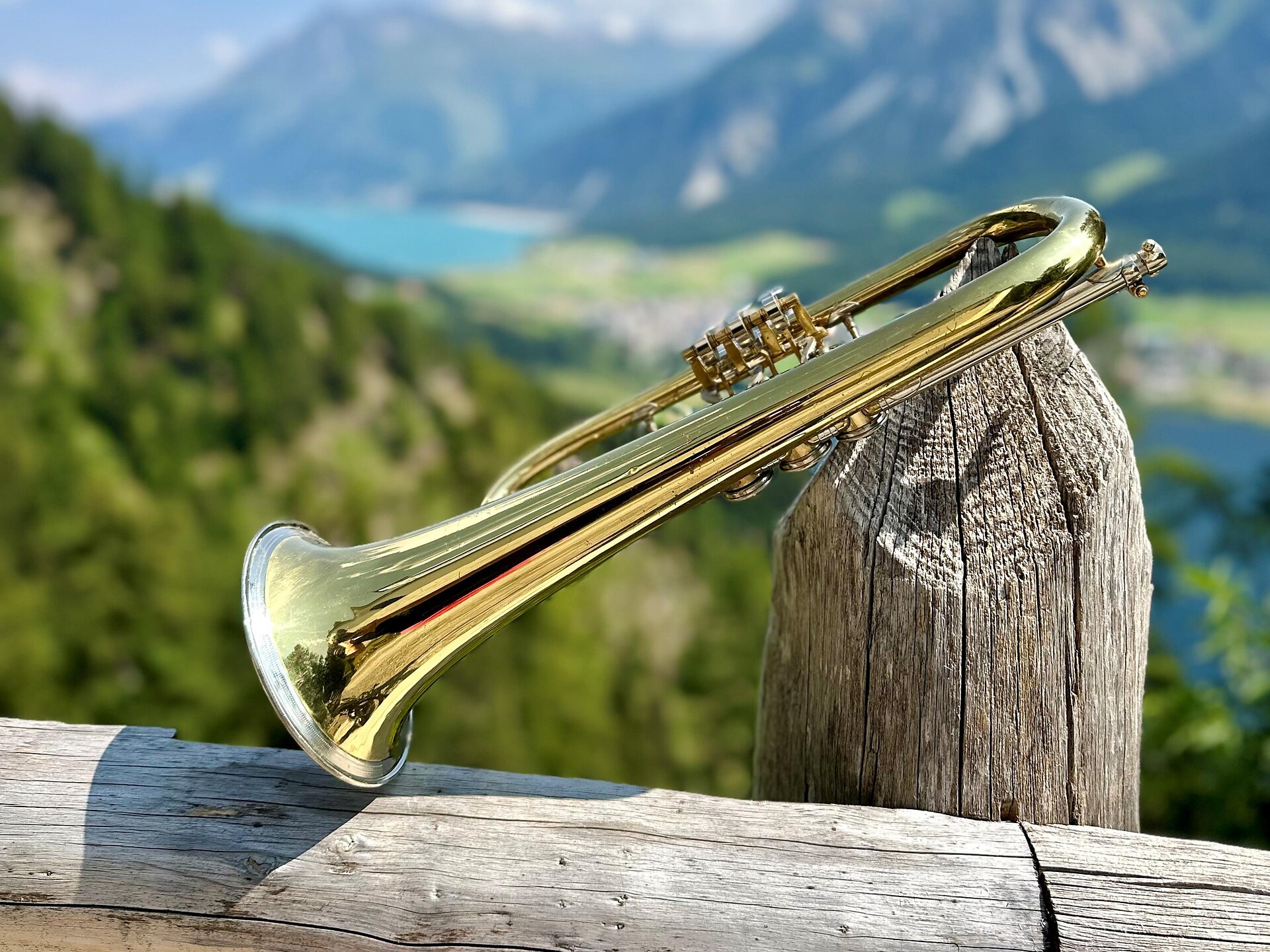 Santa Messa sulla cima di Tella - Concerto alla festa della malga Tella - Val Venosta - #2 - suedtirol.info
