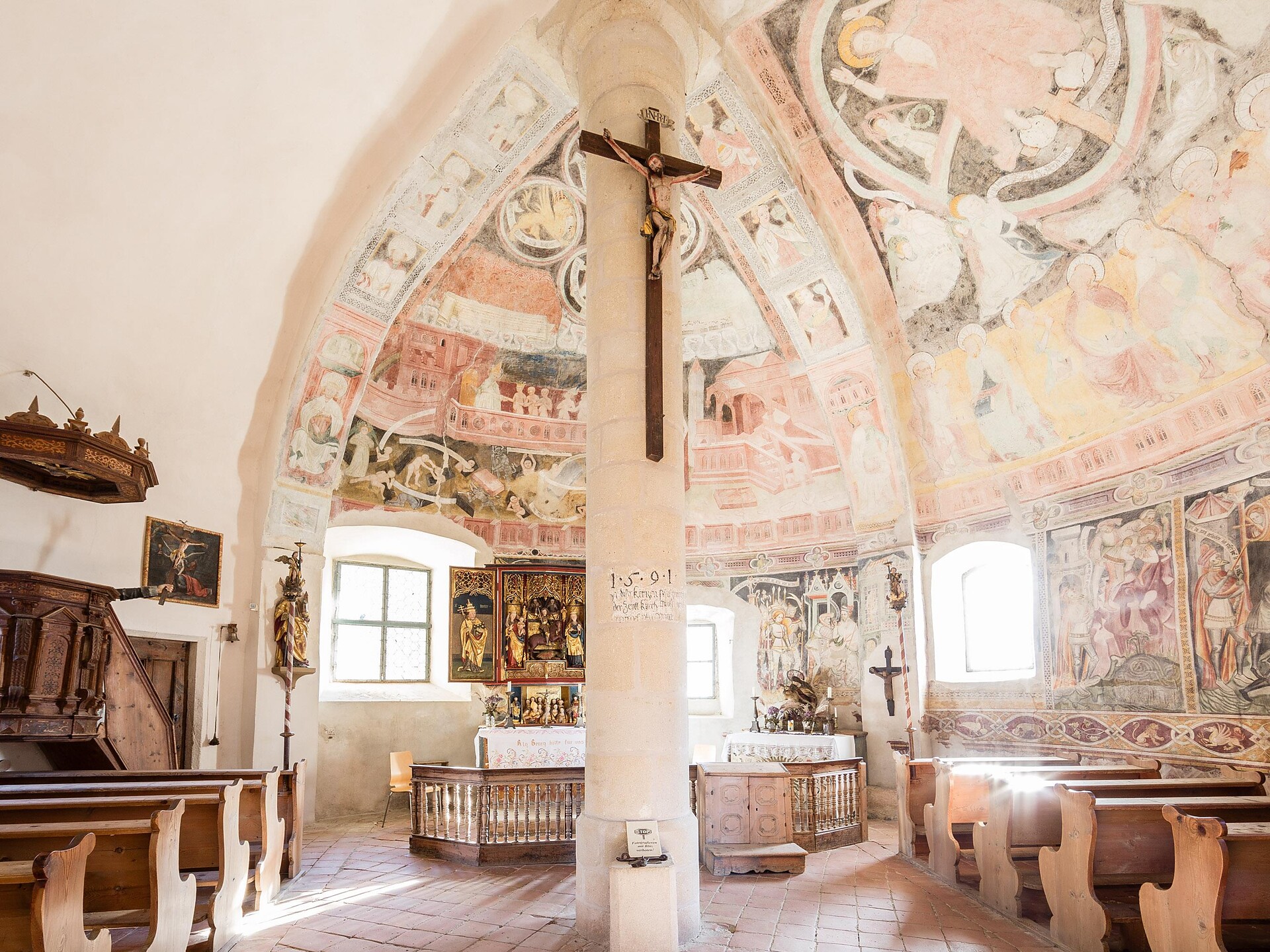 Tage der Romanik in der Rundkirche St. Georg in Schenna - Meran und Umgebung - #2 - suedtirol.info