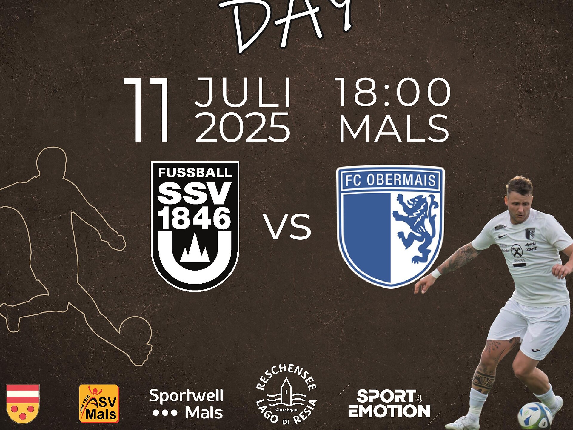 Partite amichevoli SSV Ulm 1846 contro FC Obermais a Malles Venosta - Val Venosta - #2 - suedtirol.info