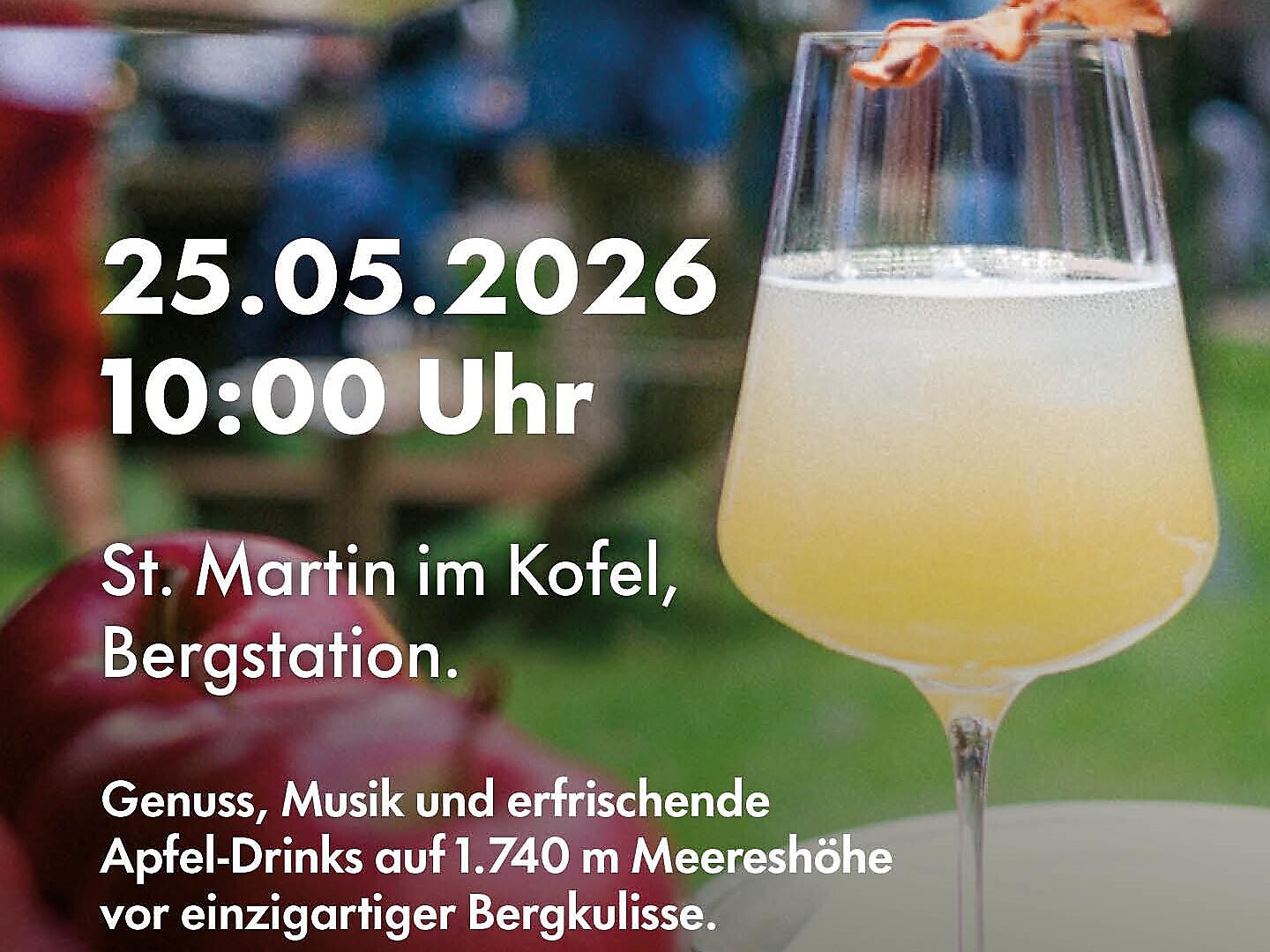 Vinschger Apfeltage: APFEL-Aperitivo - Vinschgau/Val Venosta - #2 - suedtirol.info