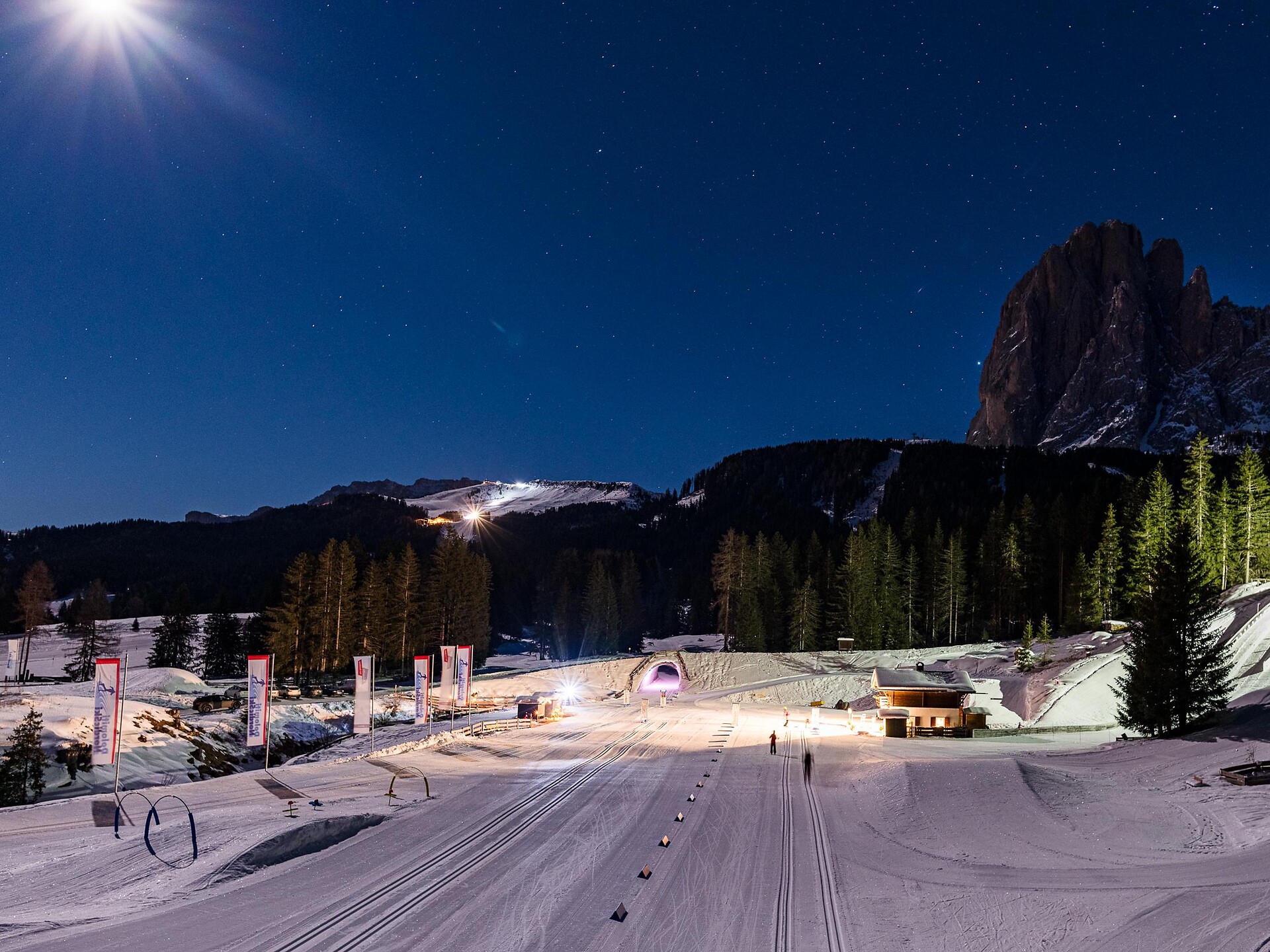 Vollmond-Nachtlanglauf - Dolomitenregion Gröden - #1 - suedtirol.info