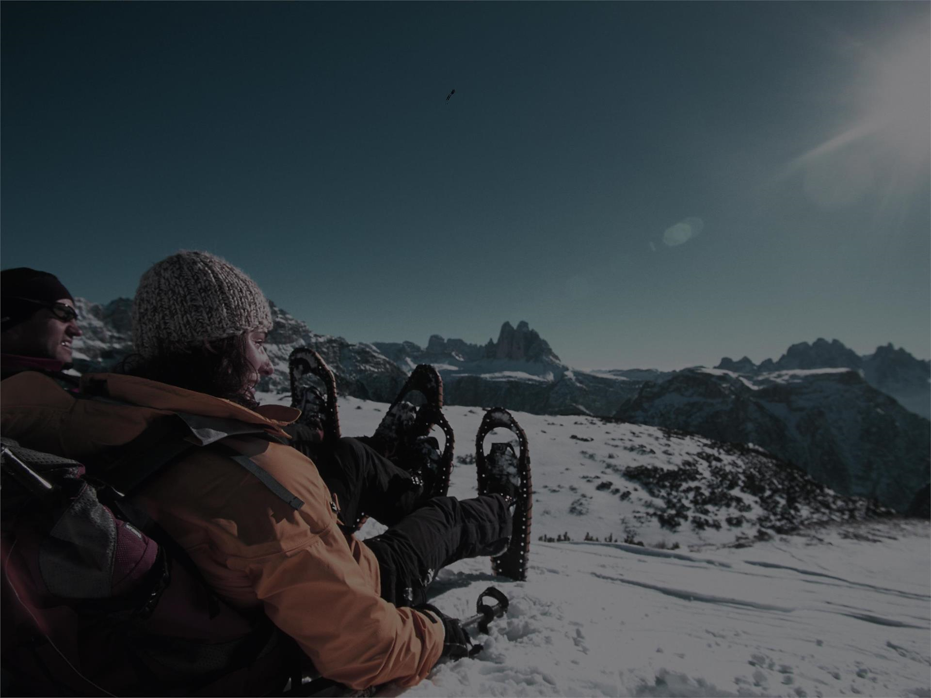 Ciaspolata sotto la luna piena - Regione dolomitica 3 Cime - #1 - suedtirol.info