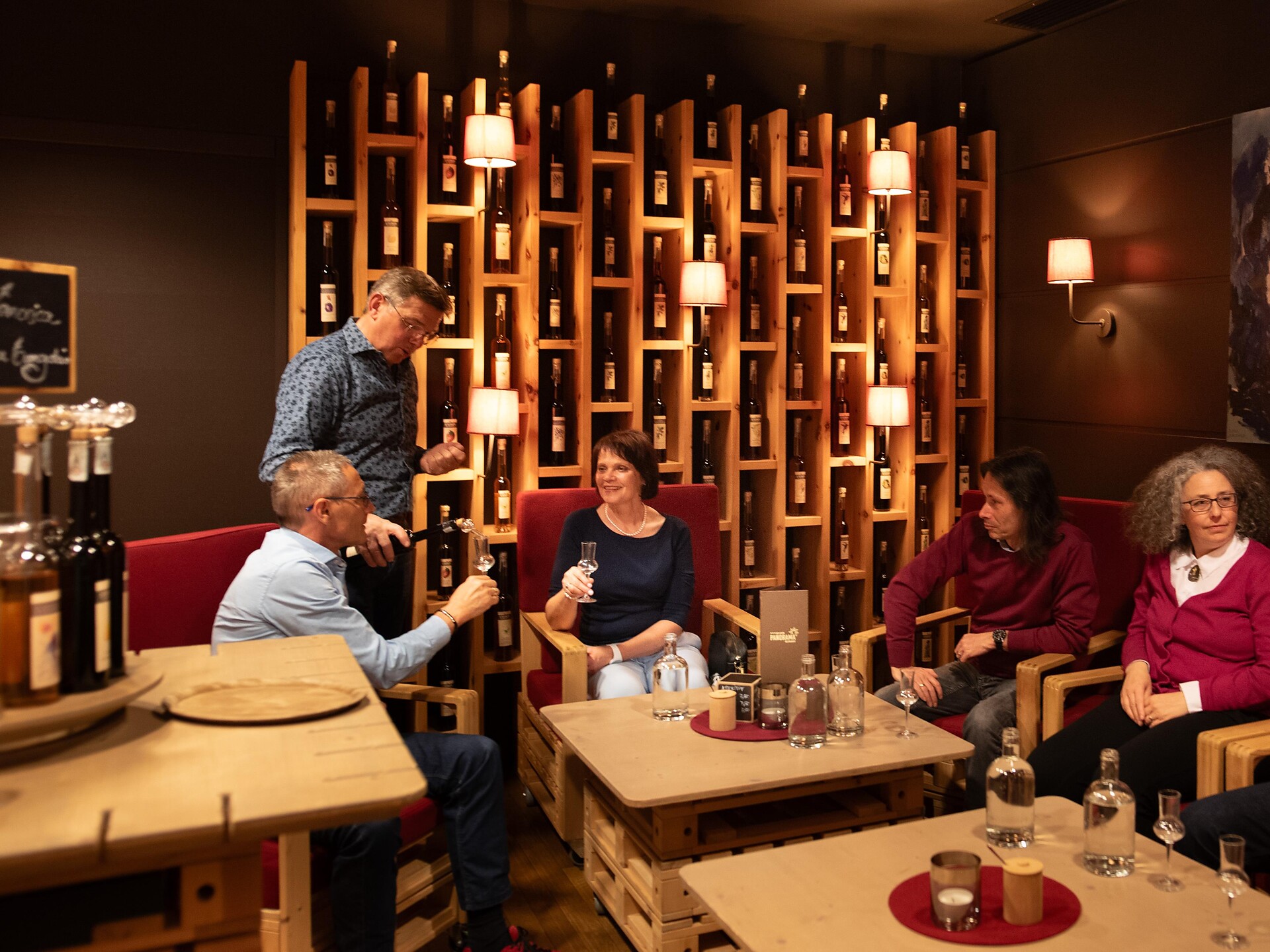 Tasting of quality liqueurs in the 1st southtyrolian organic quality distillery - Vinschgau/Val Venosta - #3 - suedtirol.info