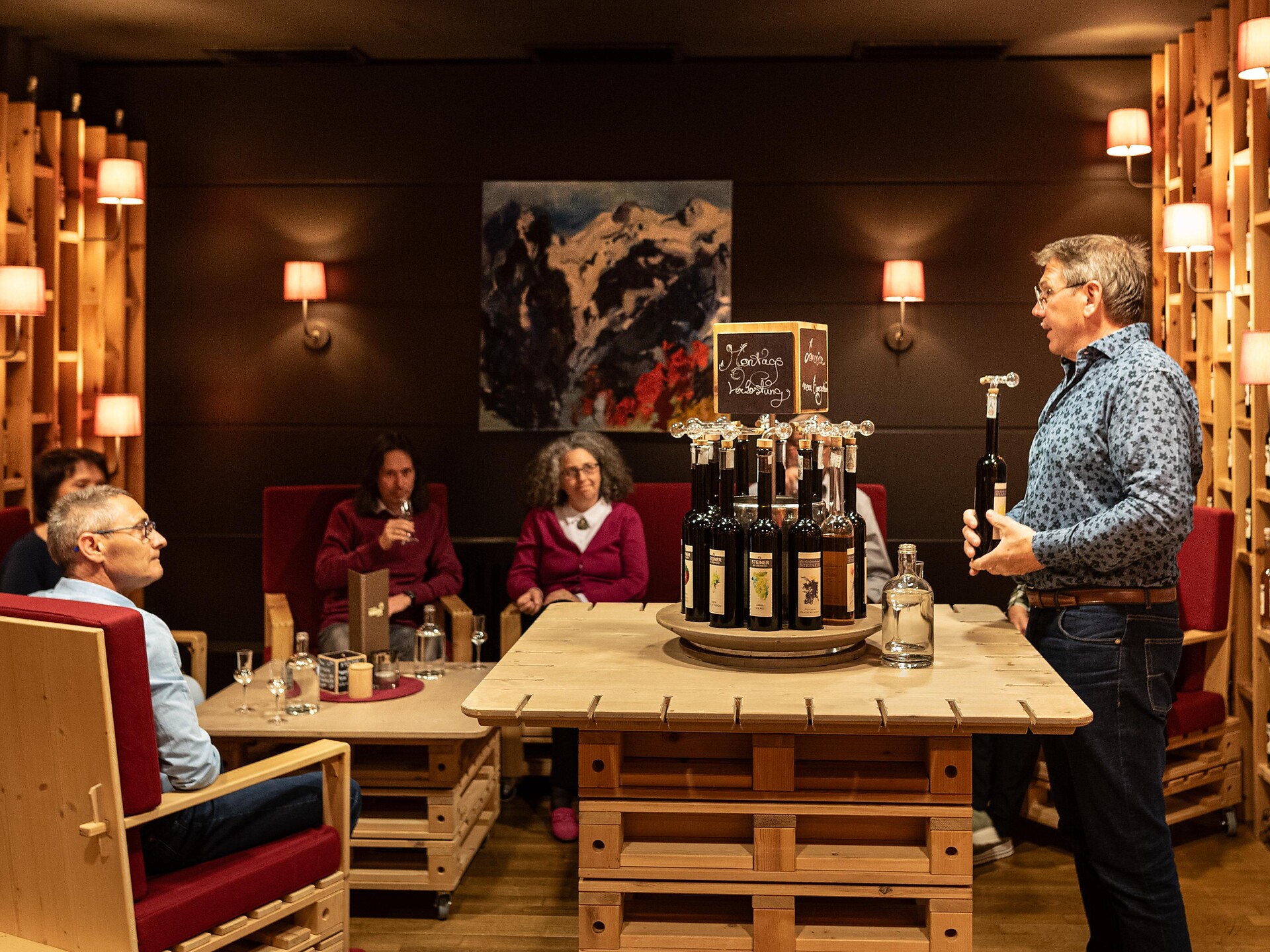 Tasting of quality liqueurs in the 1st southtyrolian organic quality distillery - Vinschgau/Val Venosta - #1 - suedtirol.info