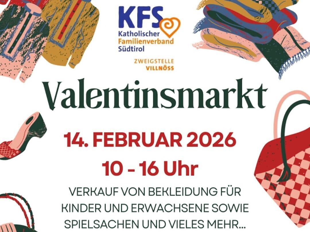 Valentinsmarkt - Dolomitenregion Villnösstal - #2 - suedtirol.info