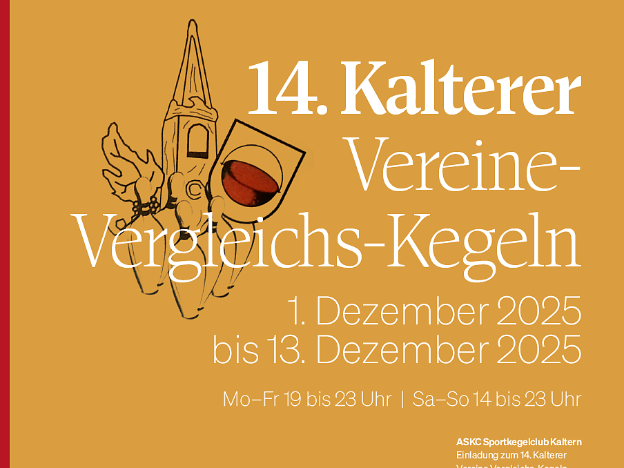 Vereine Vergleichs Kegeln 2025 - Südtiroler Weinstraße - #1 - suedtirol.info